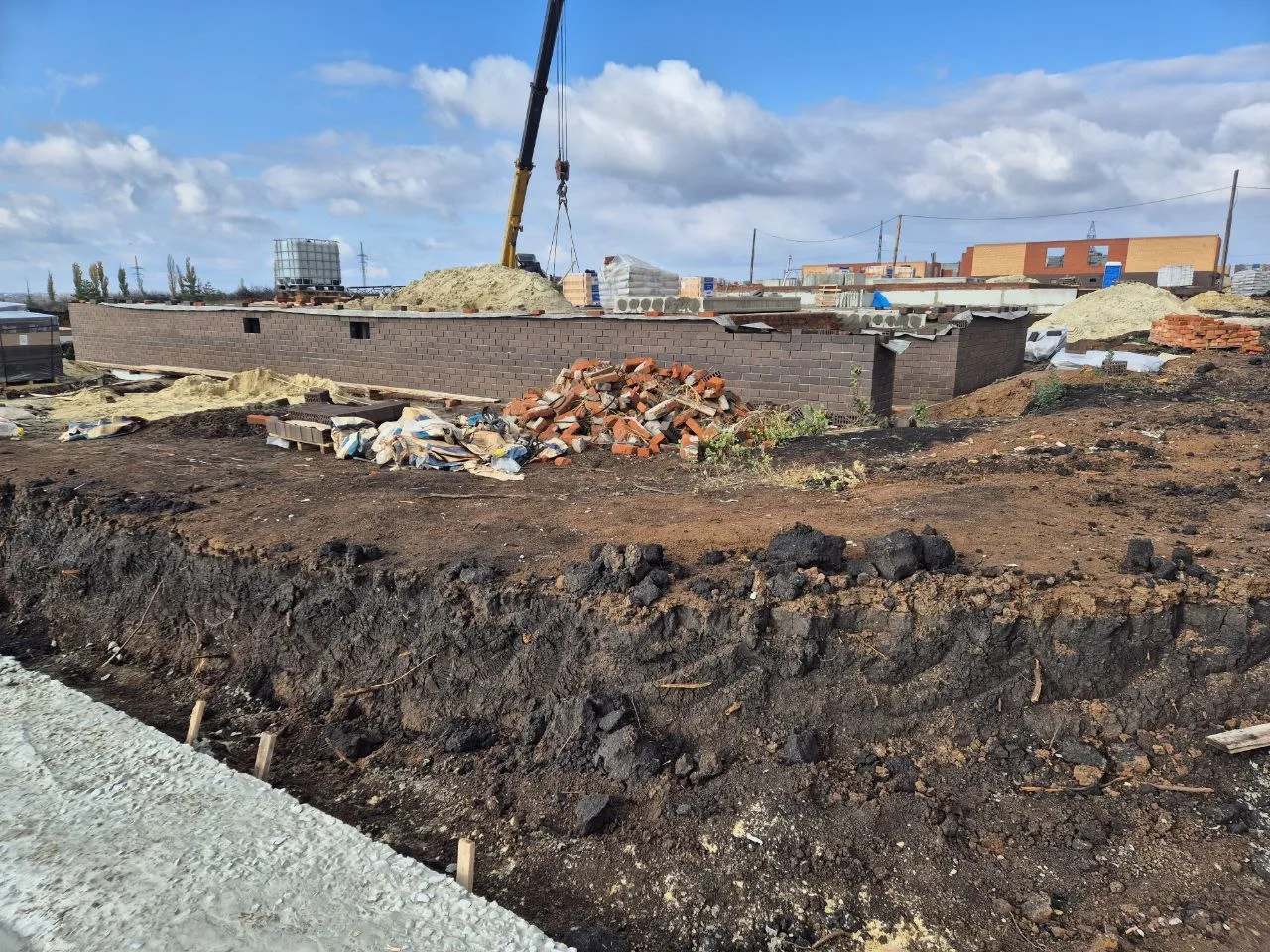 Дубрава (40 га) ход строительства