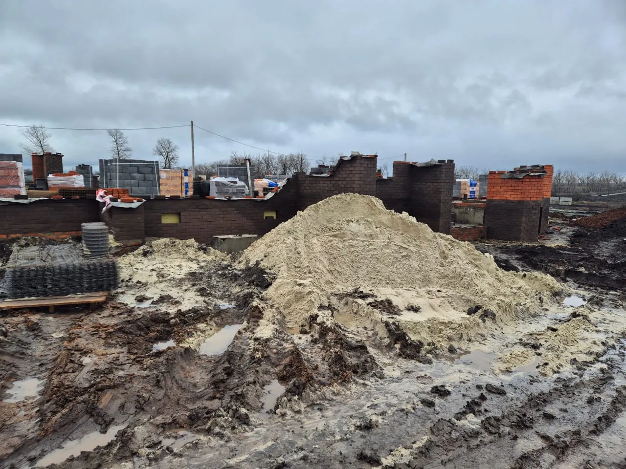 Дубрава (40 га) ход строительства