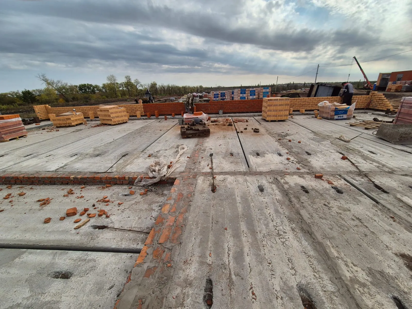 Дубрава (40 га) ход строительства