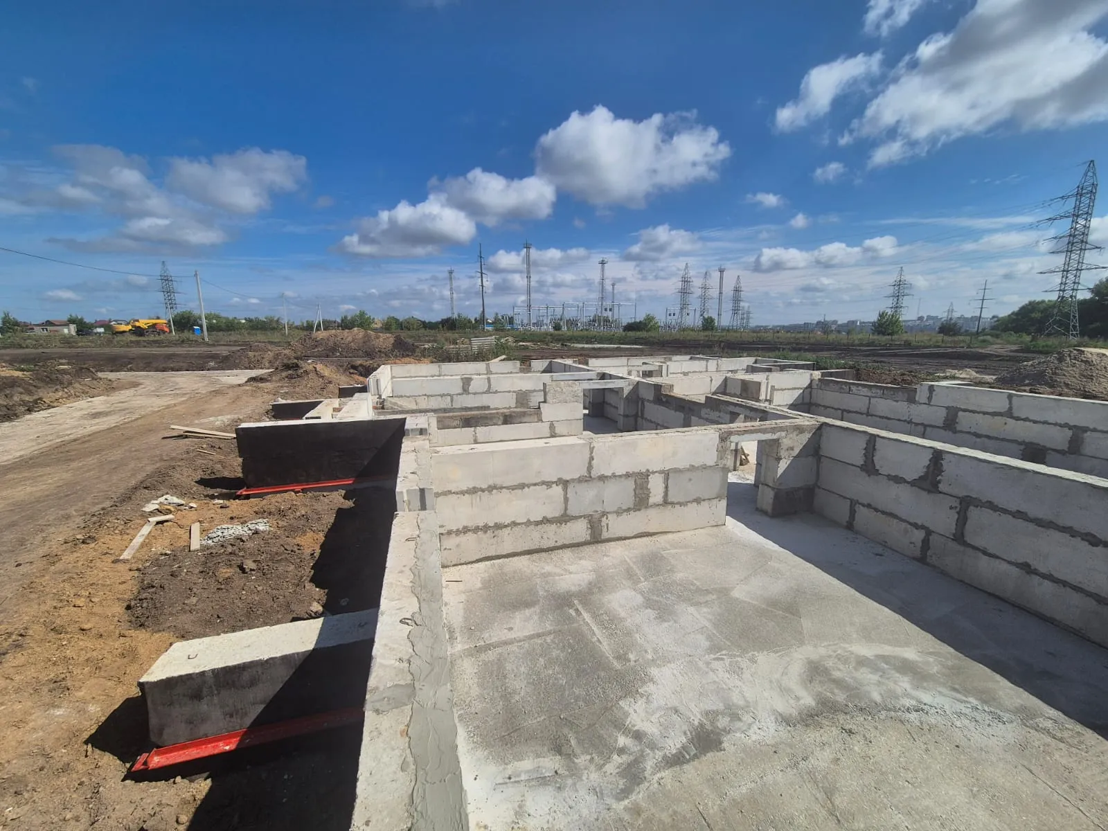 Дубрава (40 га) ход строительства