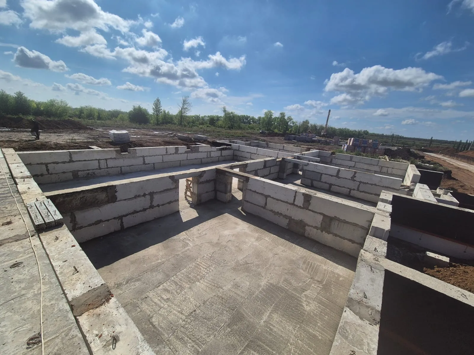 Дубрава (40 га) ход строительства