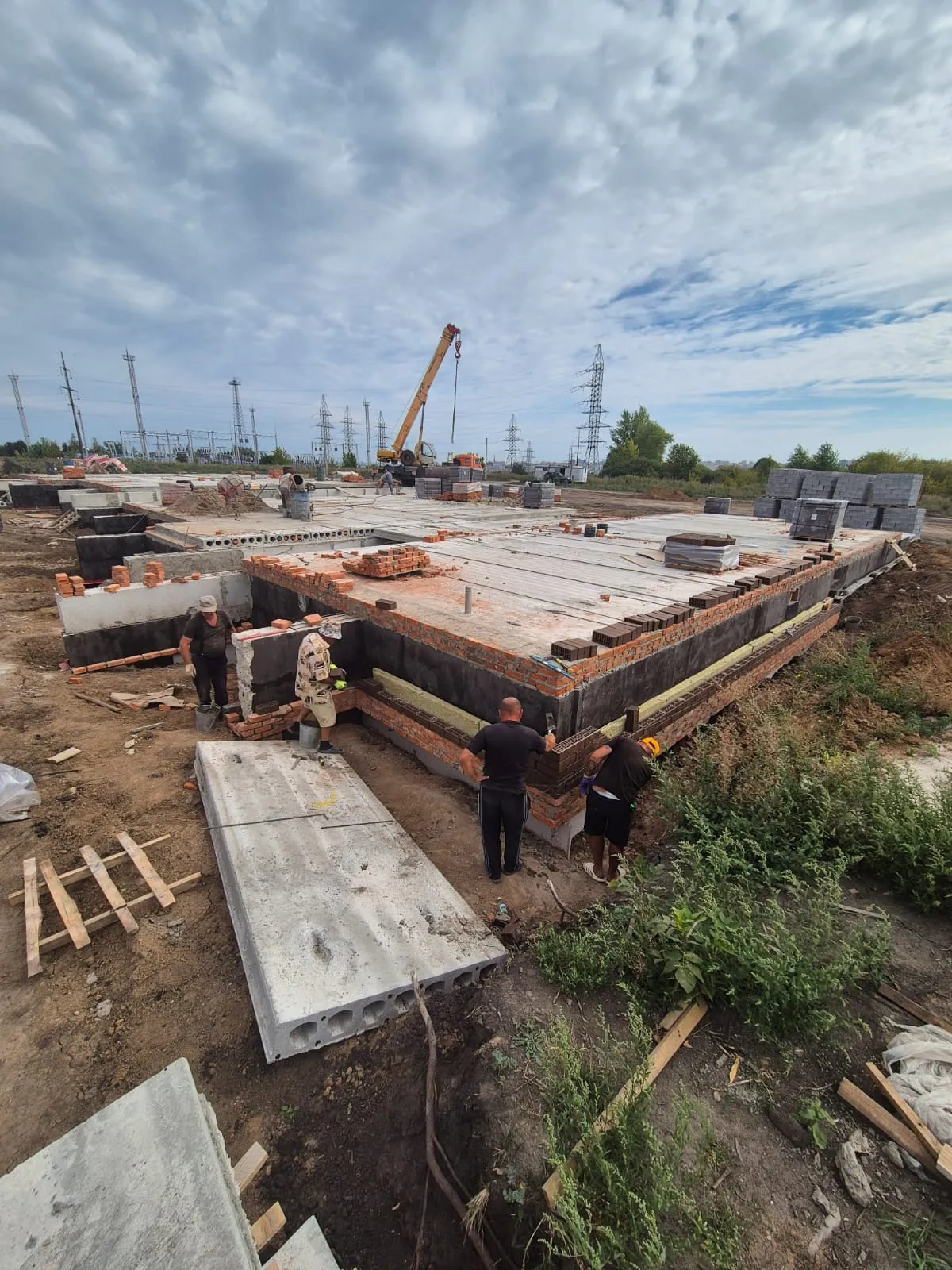 Дубрава (40 га) ход строительства