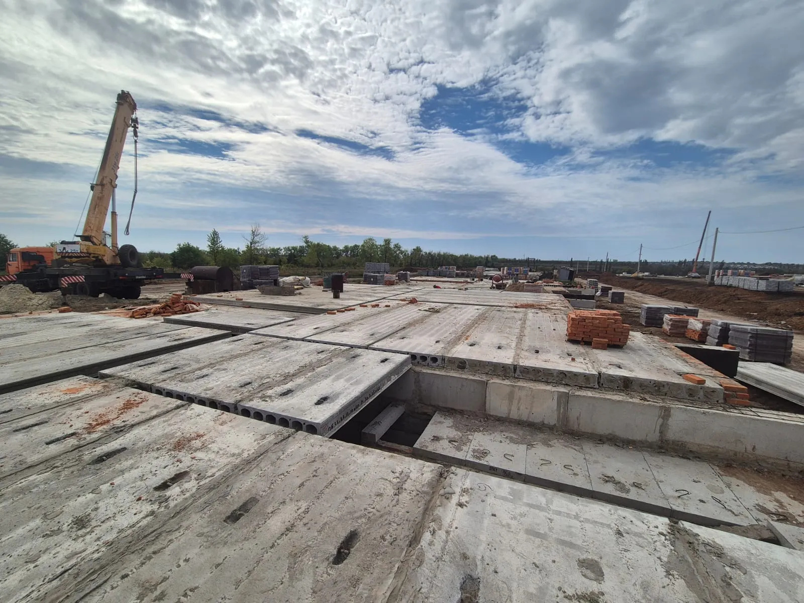 Дубрава (40 га) ход строительства