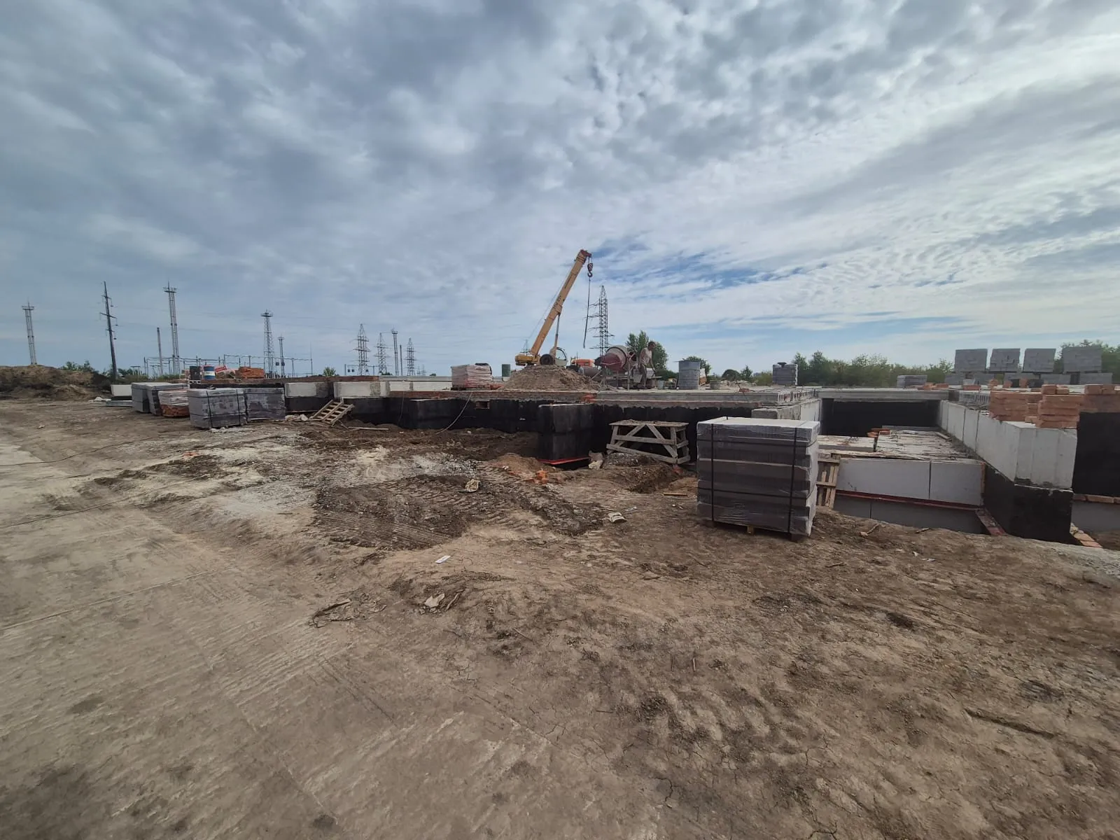 Дубрава (40 га) ход строительства