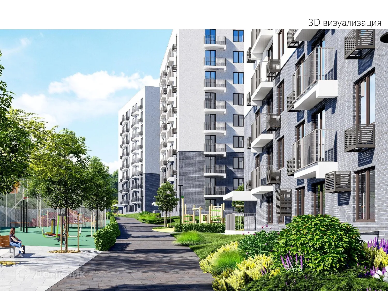 Планировка 1-комнатной квартиры 32.41 м² в ЖК в г. Белгород, г. Белгород — фото 6