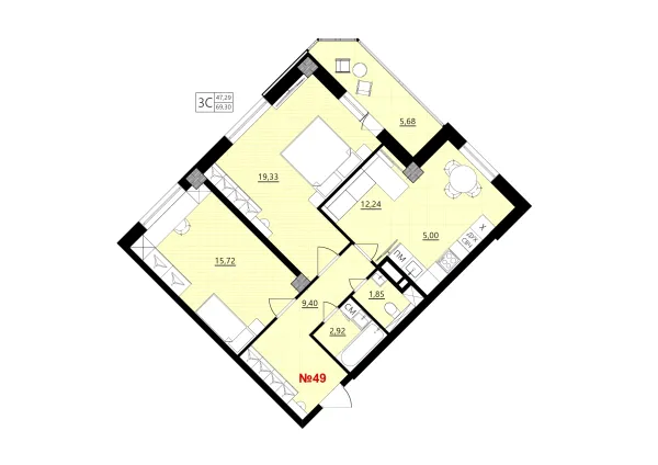 Квартира в Новое время