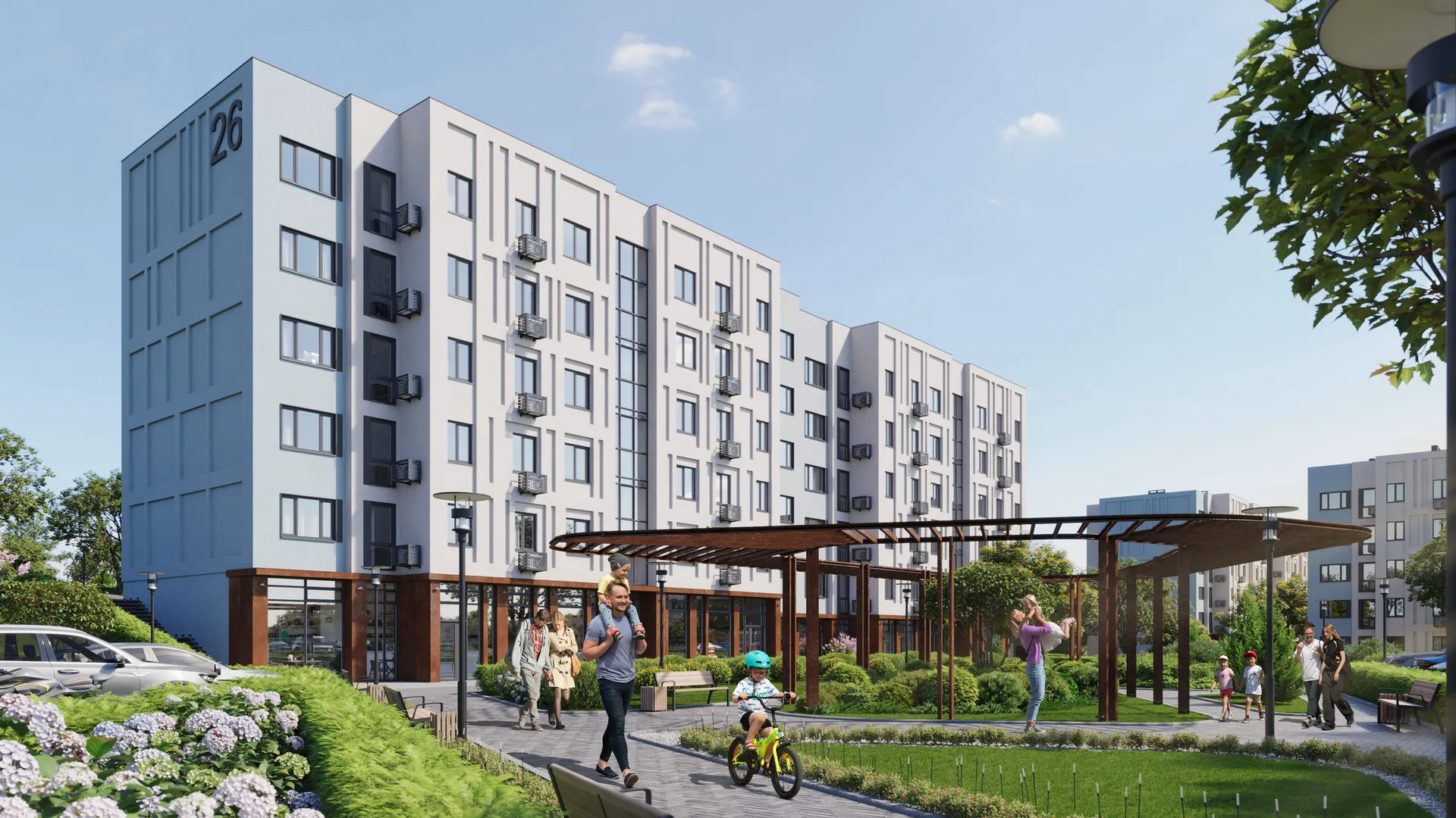 Планировка студии квартиры 34.5 м² в ЖК Мкр "Новая жизнь", г. Белгород — фото 4