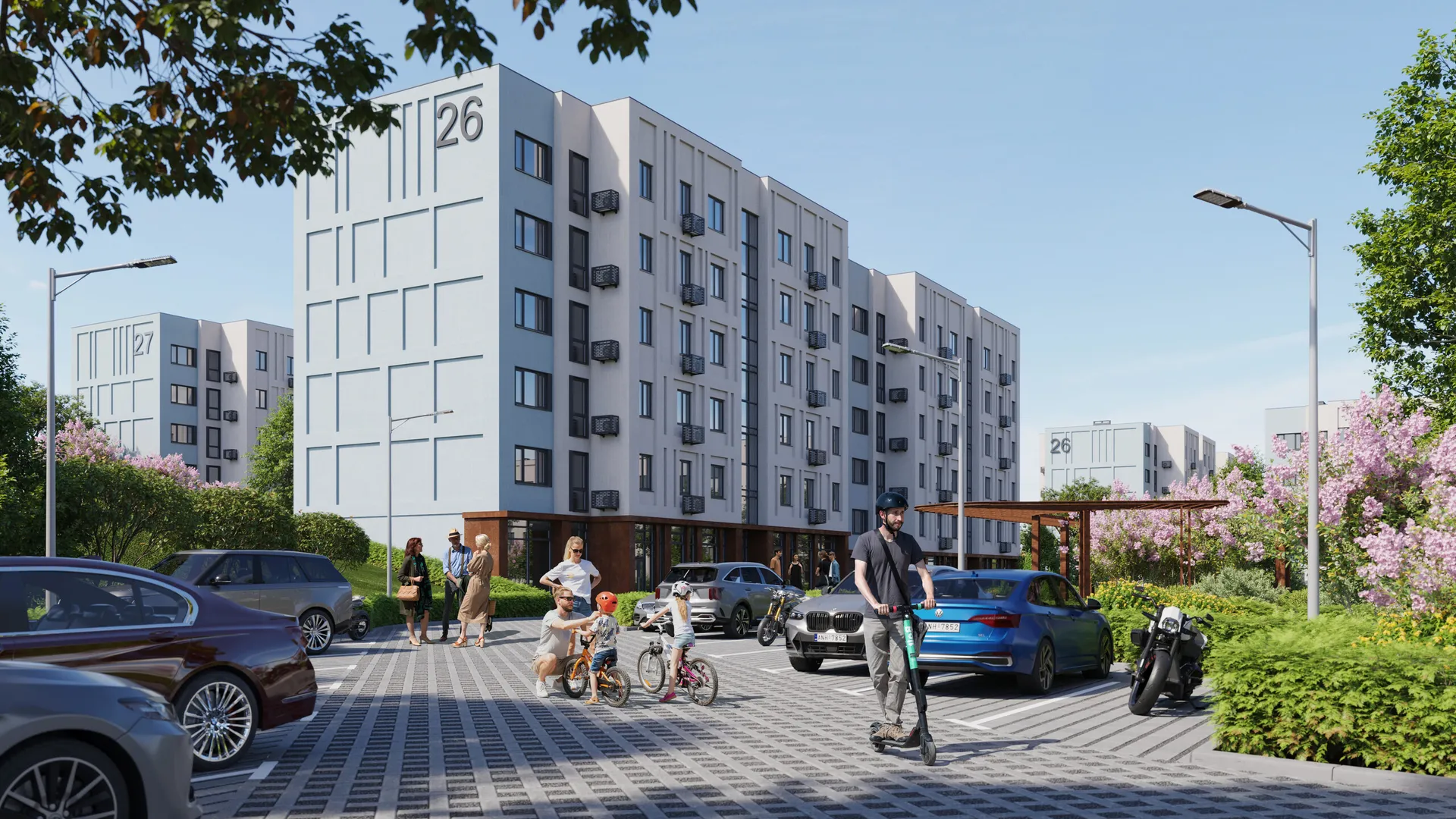 Планировка студии квартиры 34.5 м² в ЖК Мкр "Новая жизнь", г. Белгород — фото 8