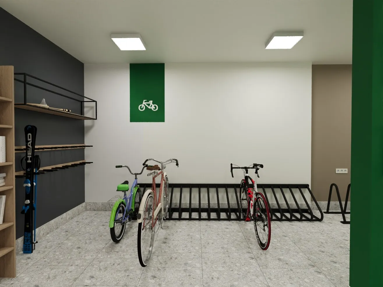 Планировка студии квартиры 34.5 м² в ЖК Мкр "Новая жизнь", г. Белгород — фото 15