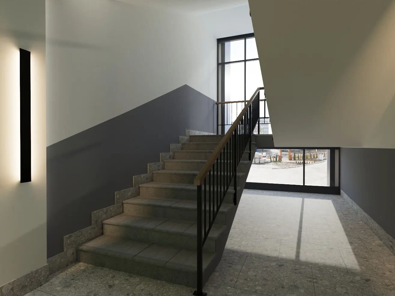 Планировка студии квартиры 34.5 м² в ЖК Мкр "Новая жизнь", г. Белгород — фото 16