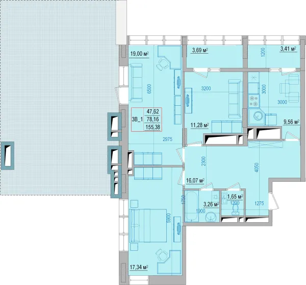 Квартира в ЖК "Привилегия"
