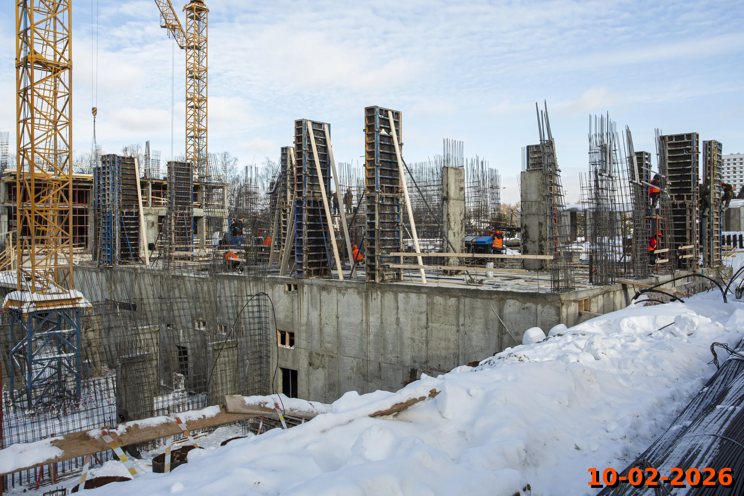 «Бунинская набережная» ход строительства