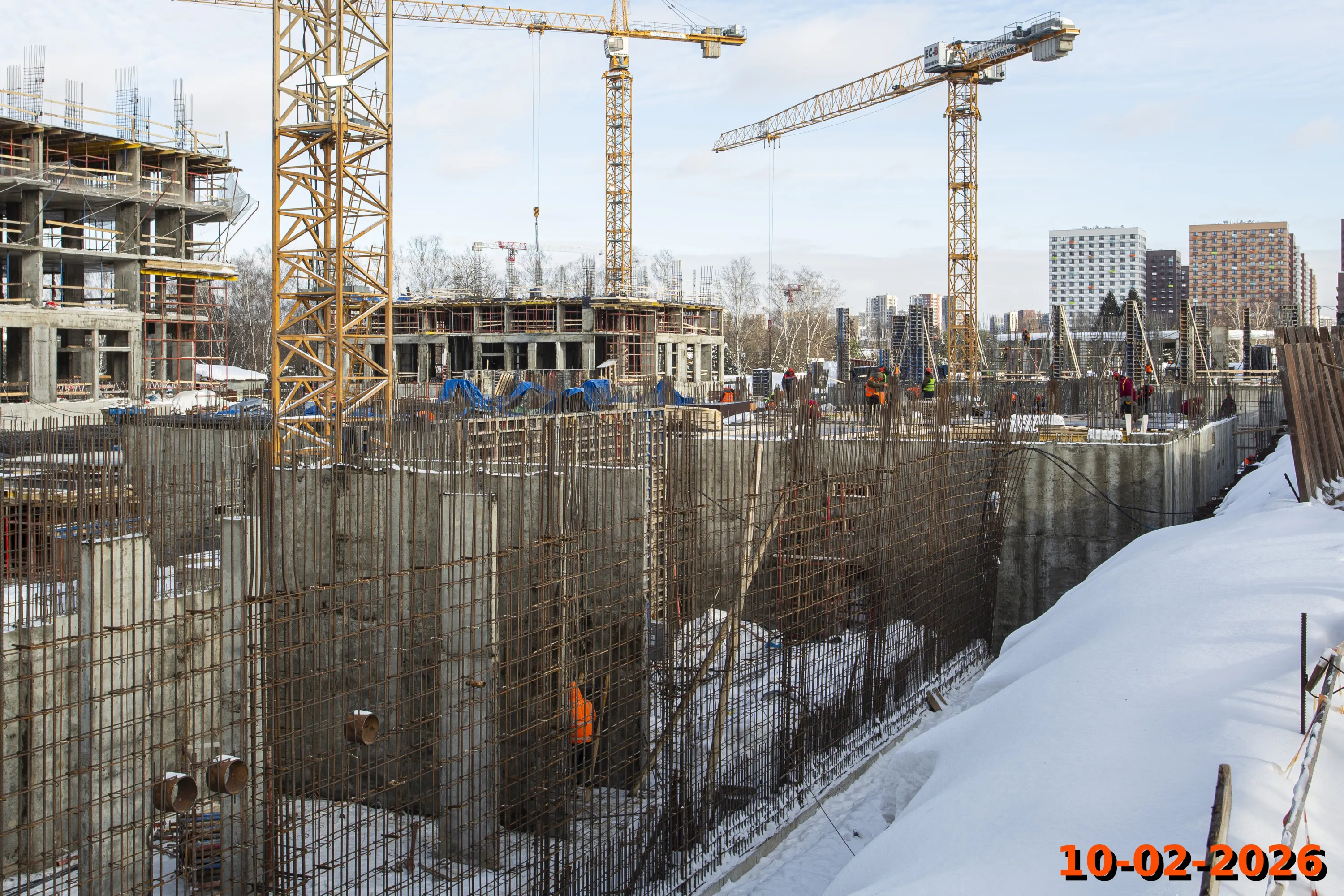 «Бунинская набережная» ход строительства