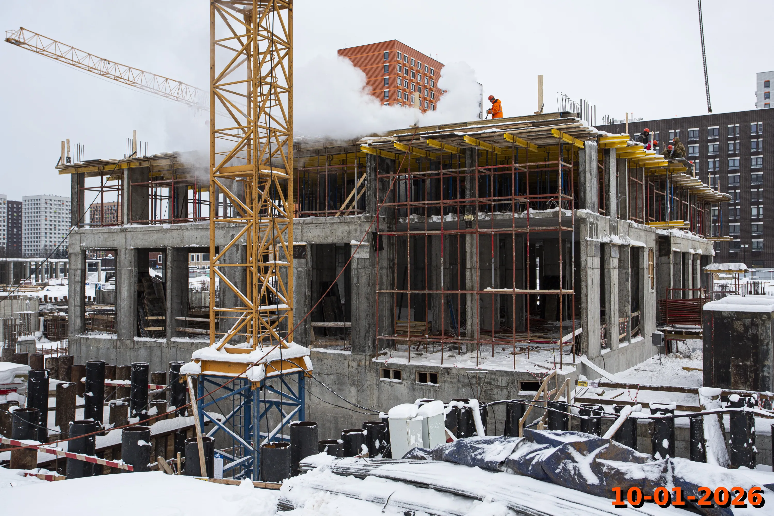 «Бунинская набережная» ход строительства