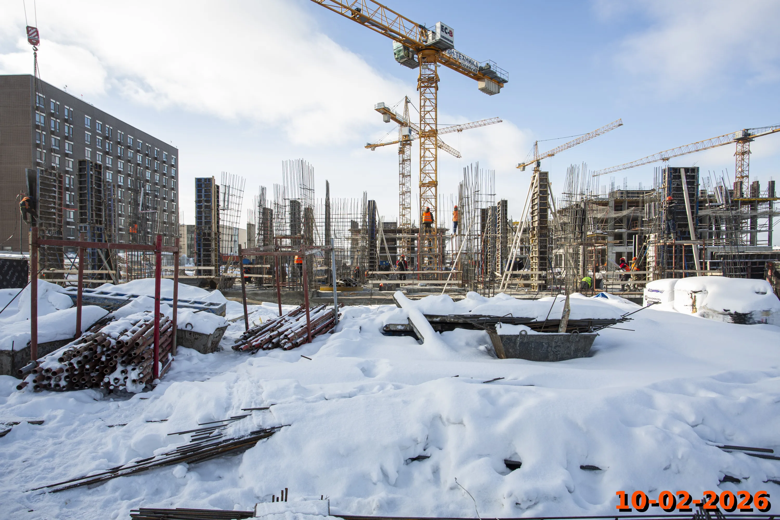 «Бунинская набережная» ход строительства