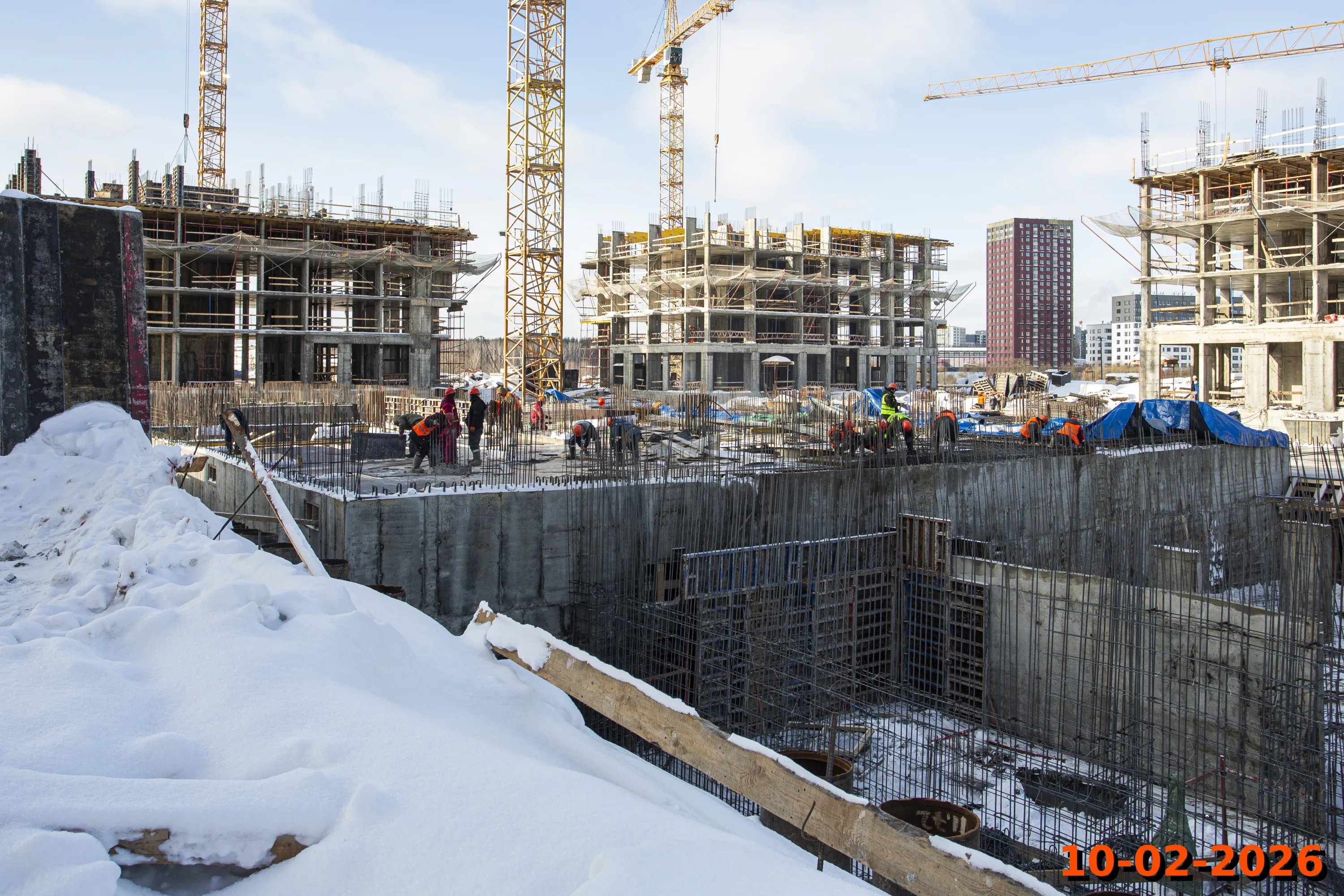 «Бунинская набережная» ход строительства