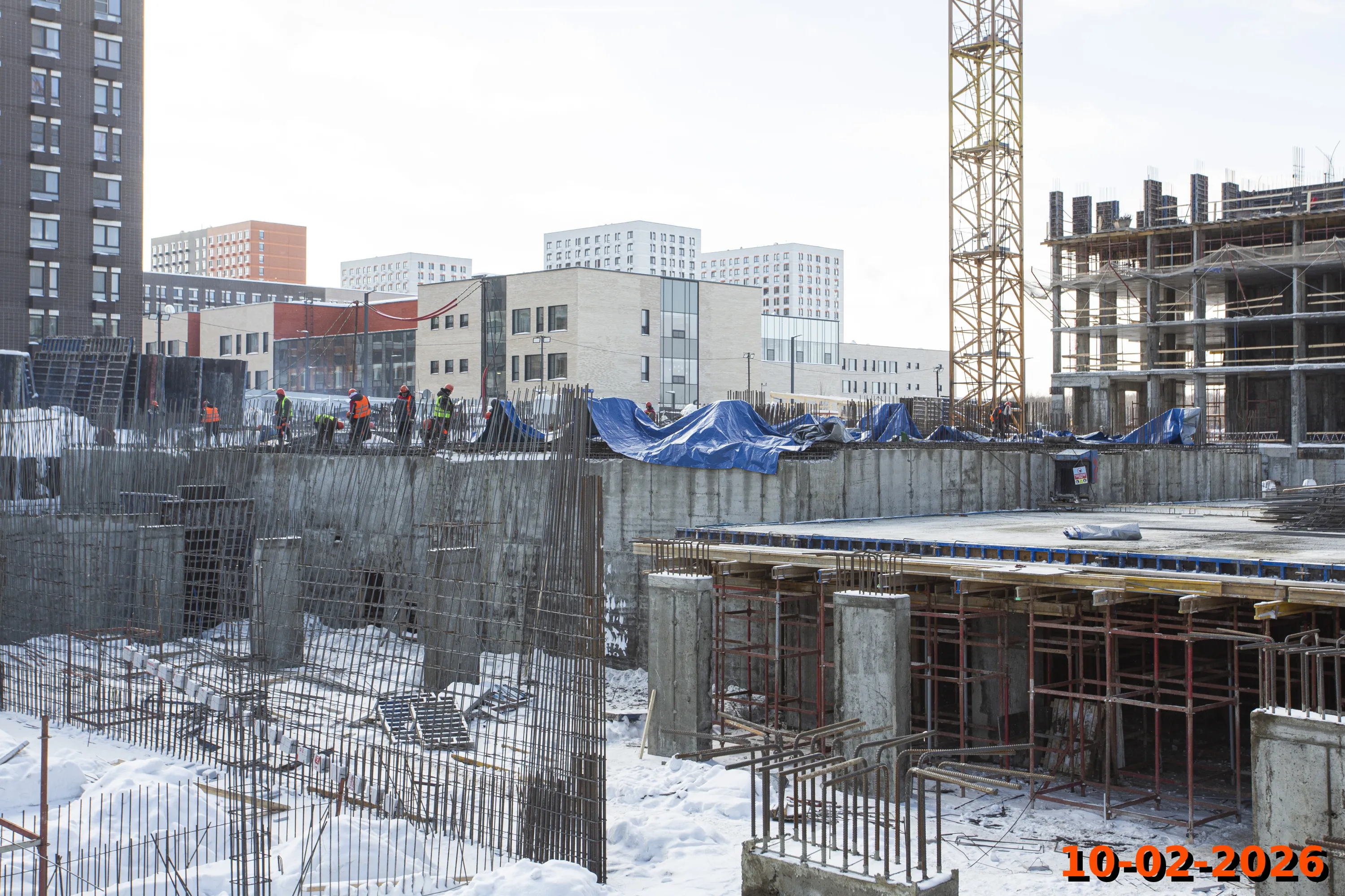 «Бунинская набережная» ход строительства