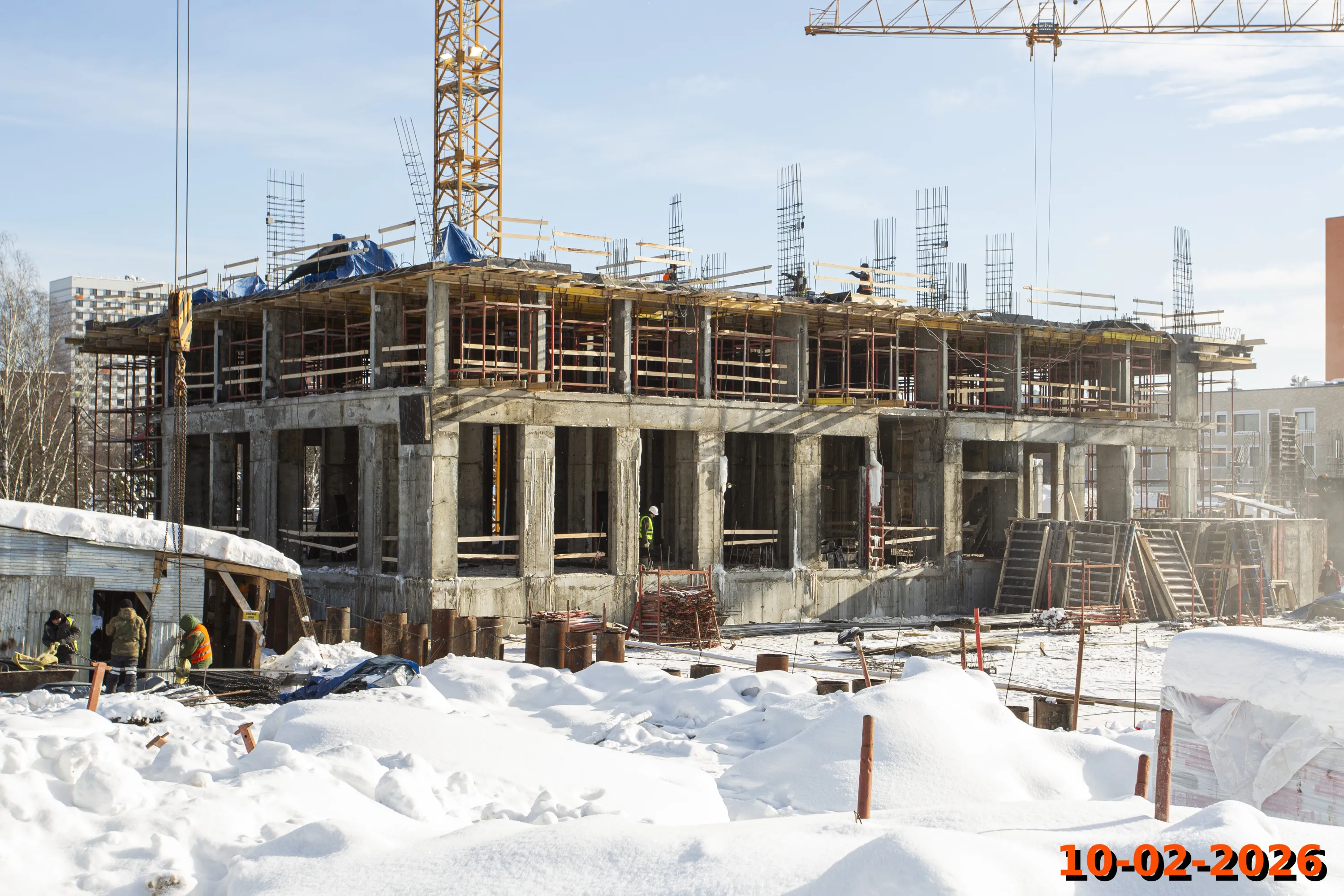 «Бунинская набережная» ход строительства