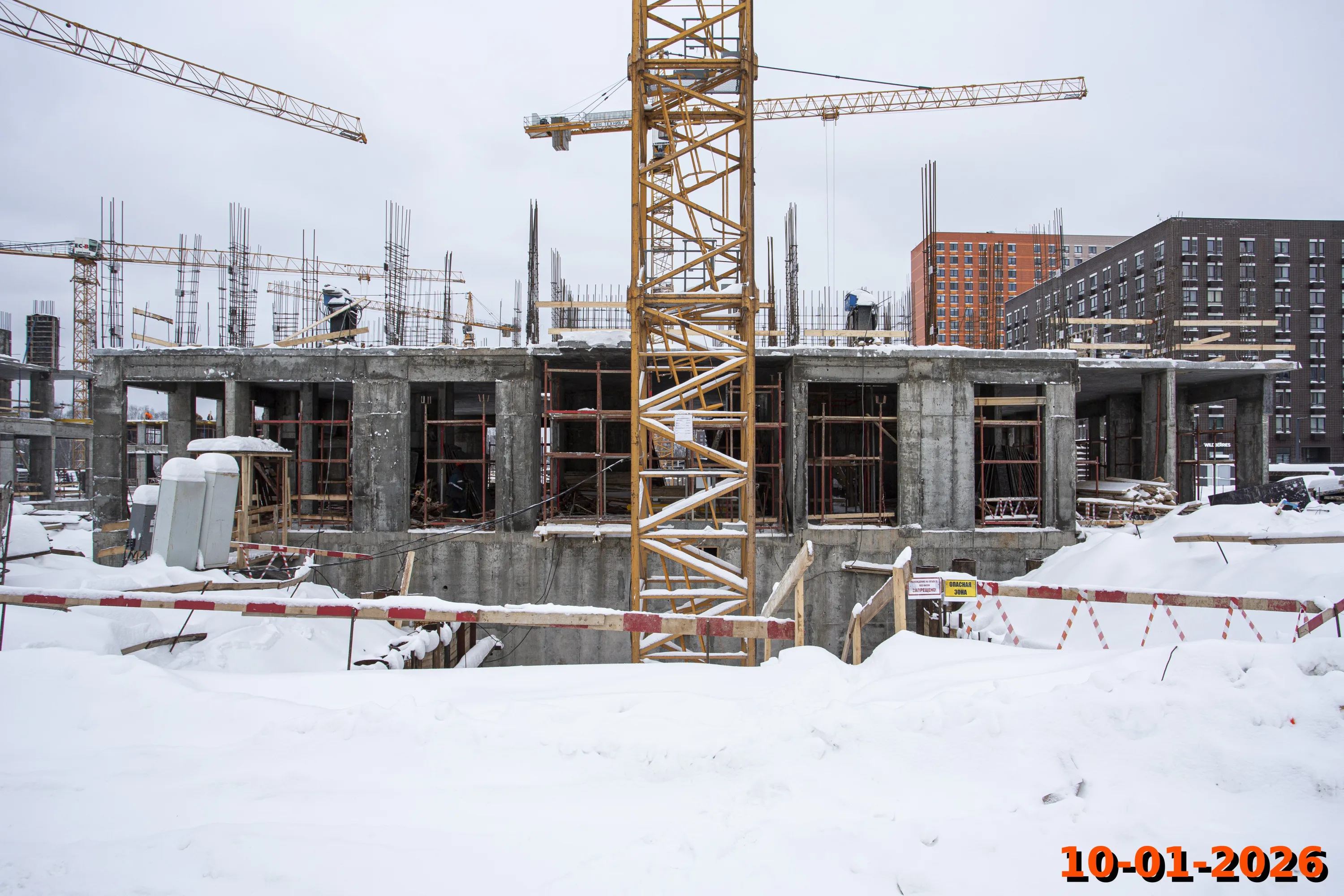 «Бунинская набережная» ход строительства