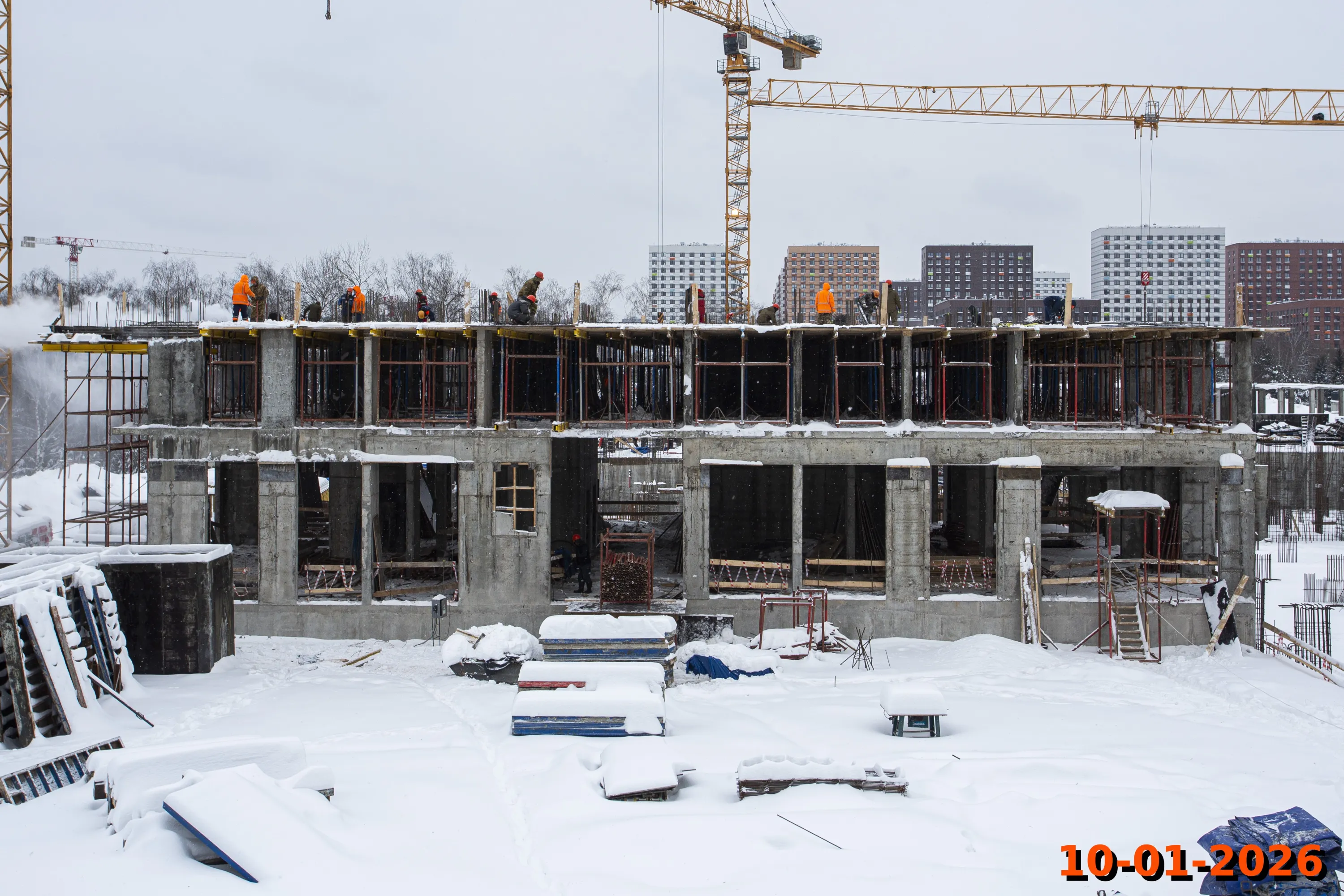 «Бунинская набережная» ход строительства