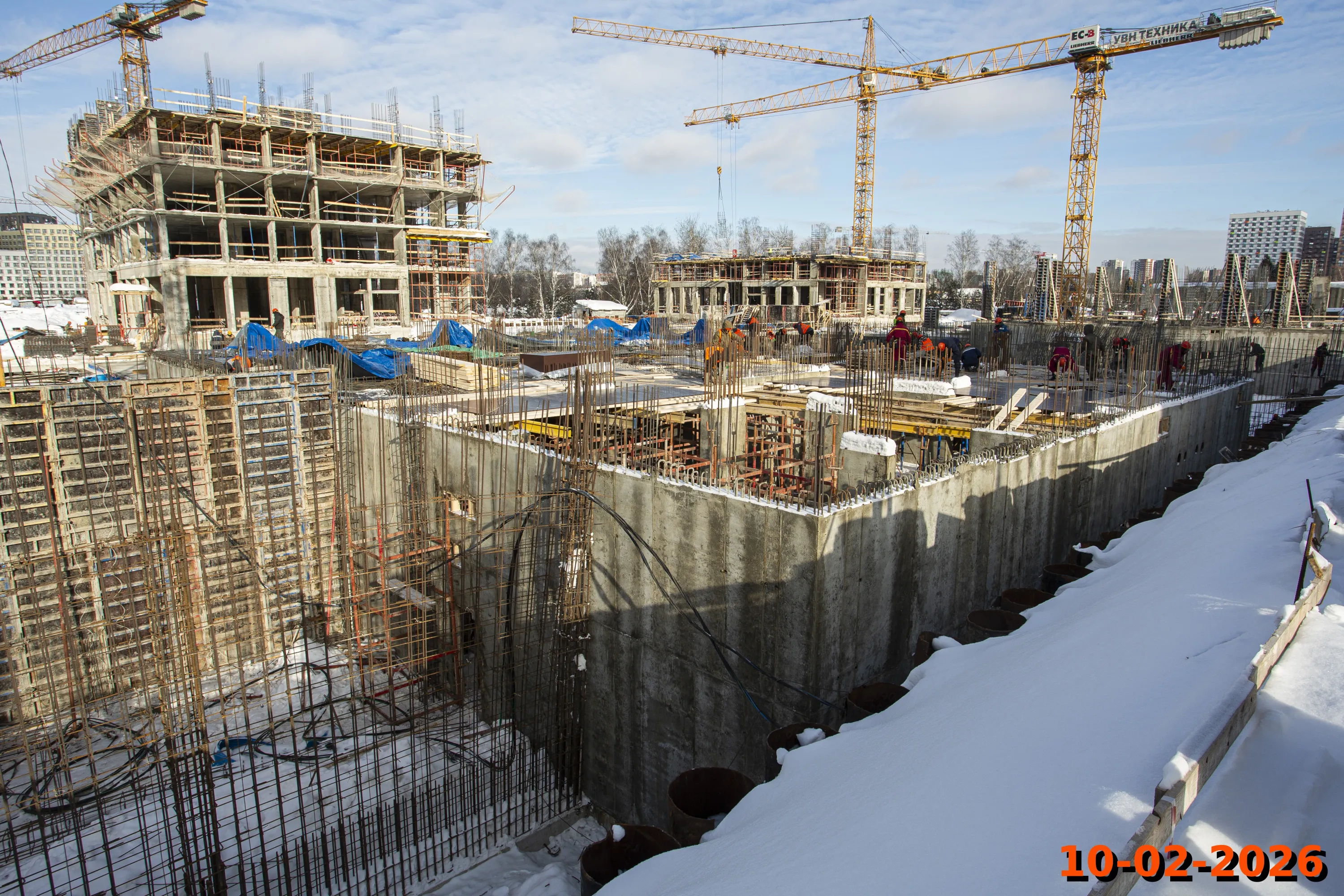 «Бунинская набережная» ход строительства