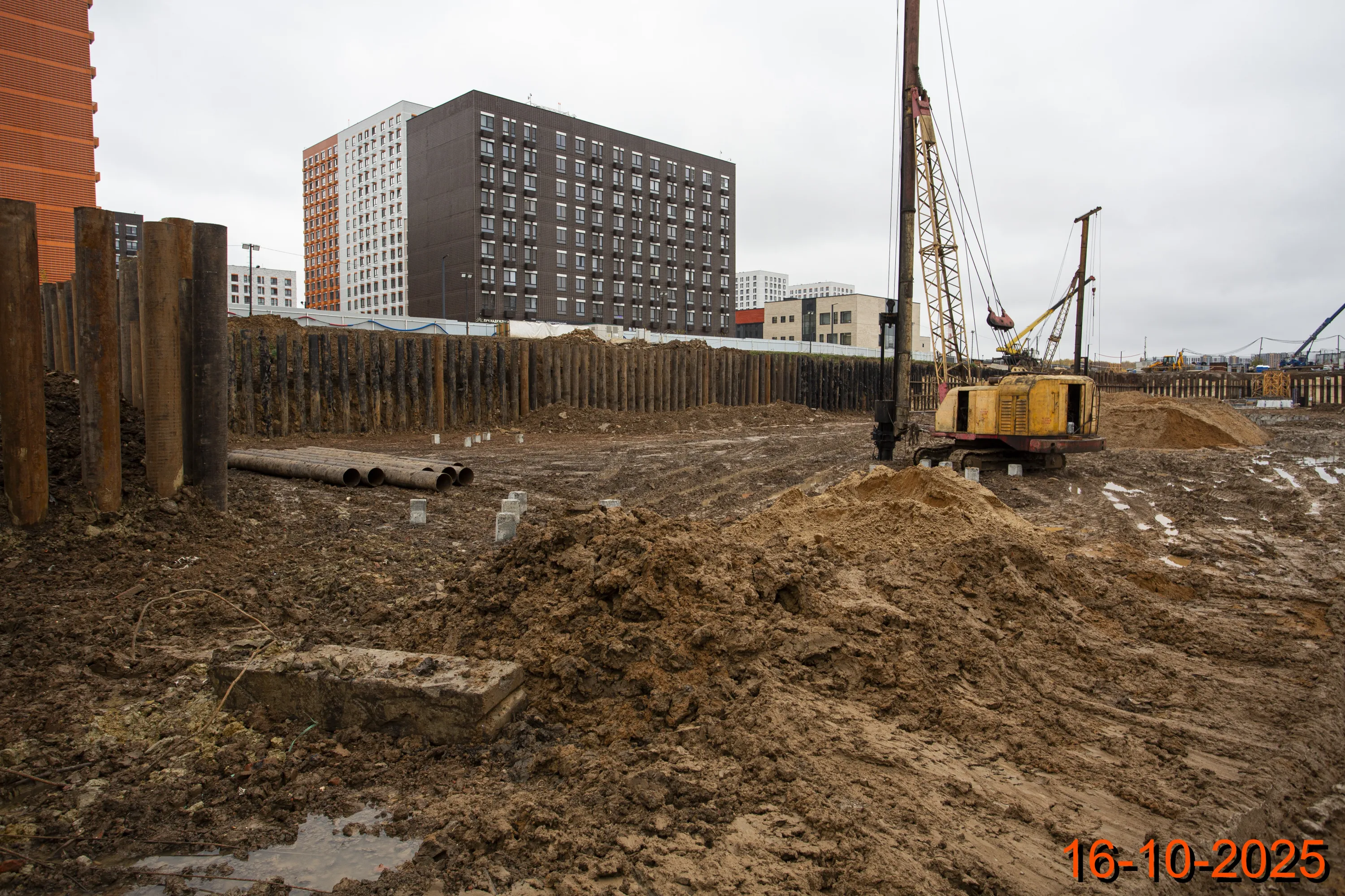 «Бунинская набережная» ход строительства