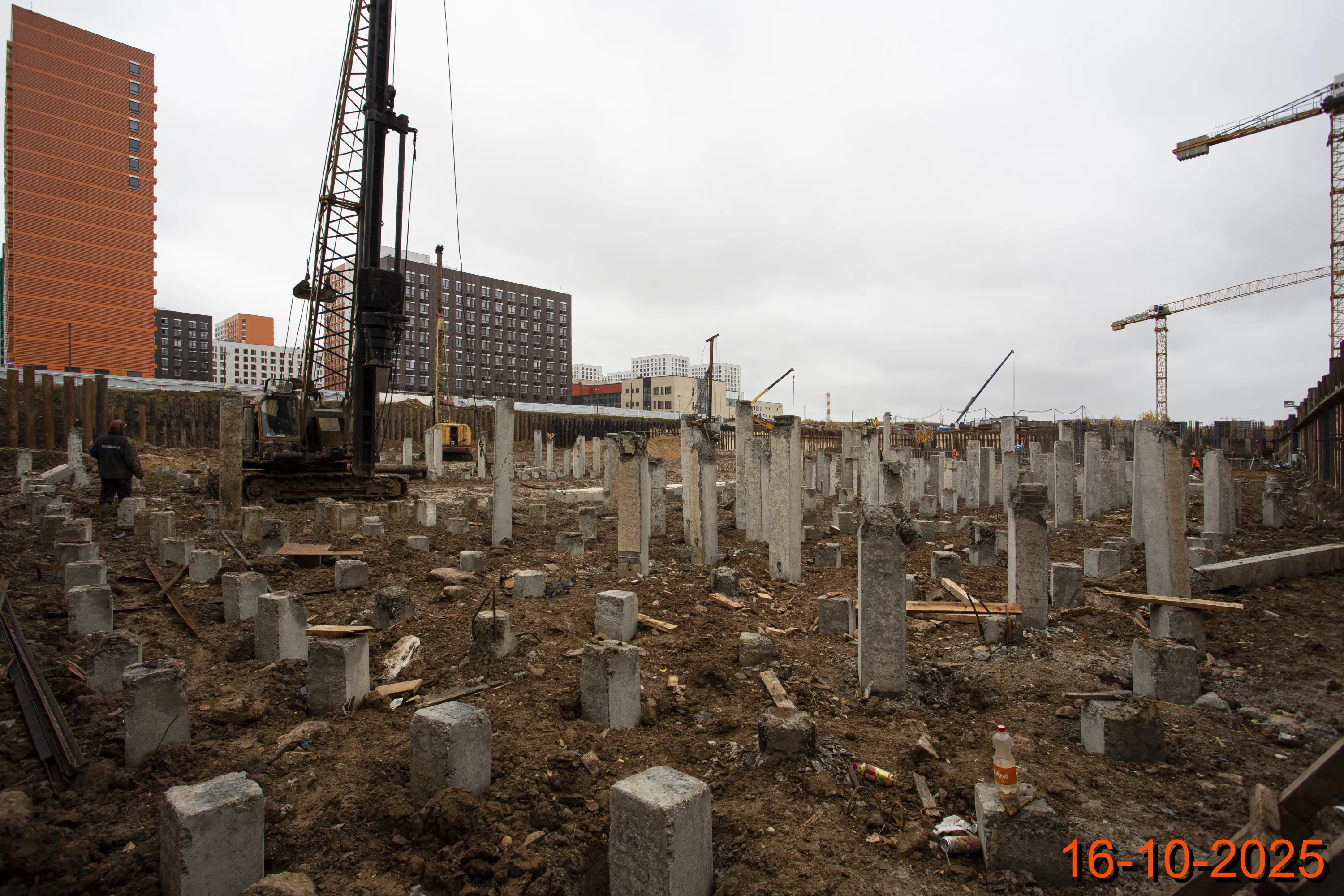 «Бунинская набережная» ход строительства