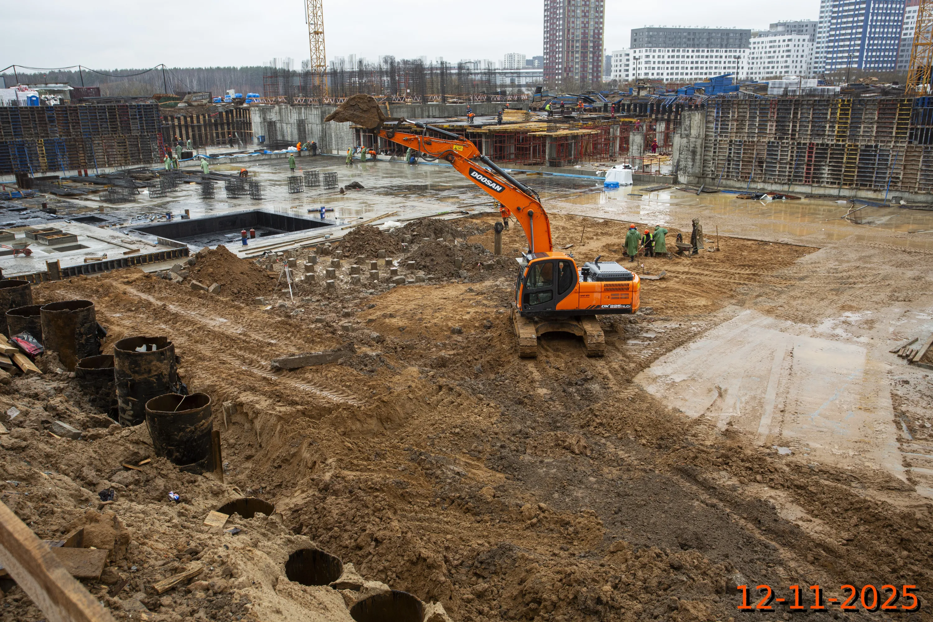 «Бунинская набережная» ход строительства