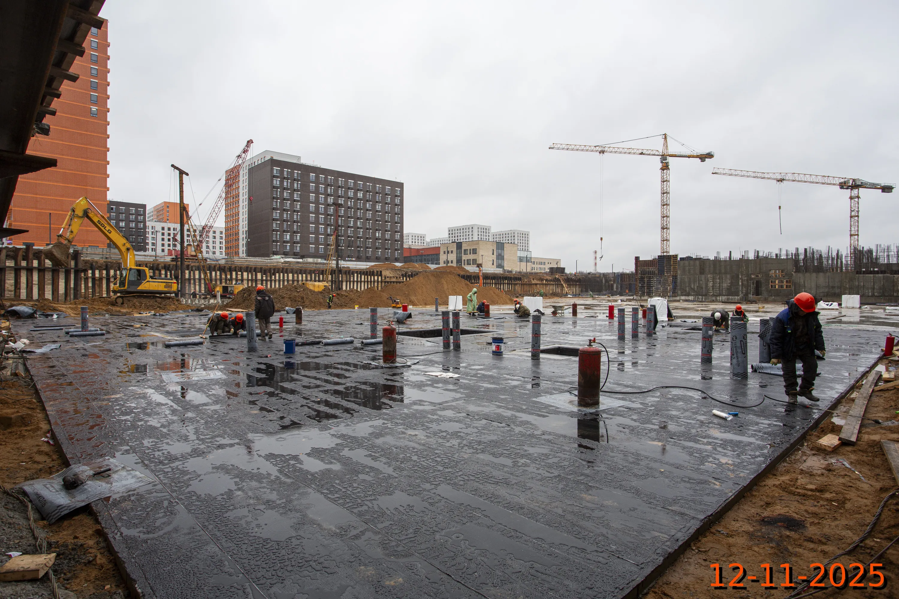 «Бунинская набережная» ход строительства