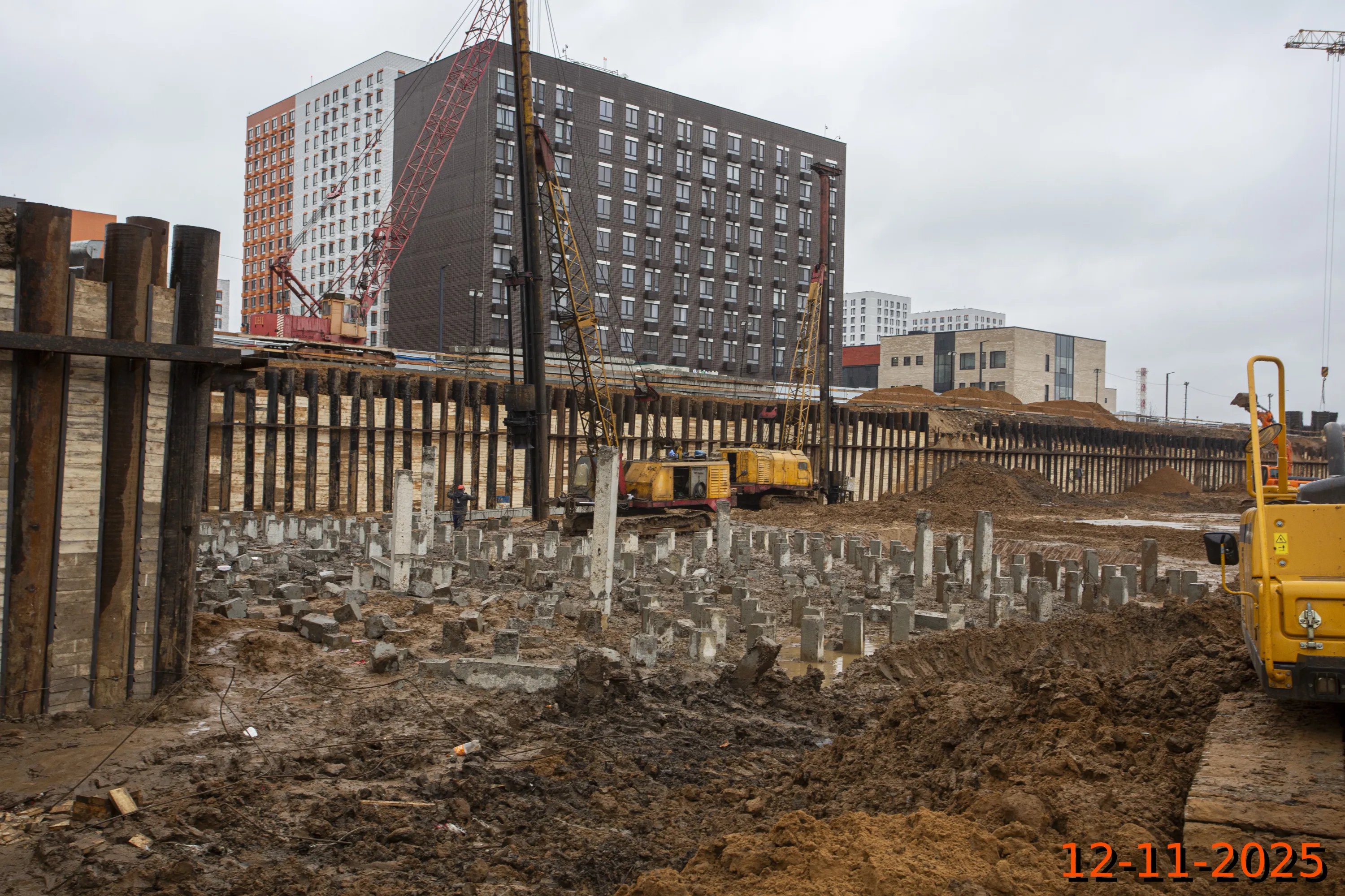 «Бунинская набережная» ход строительства