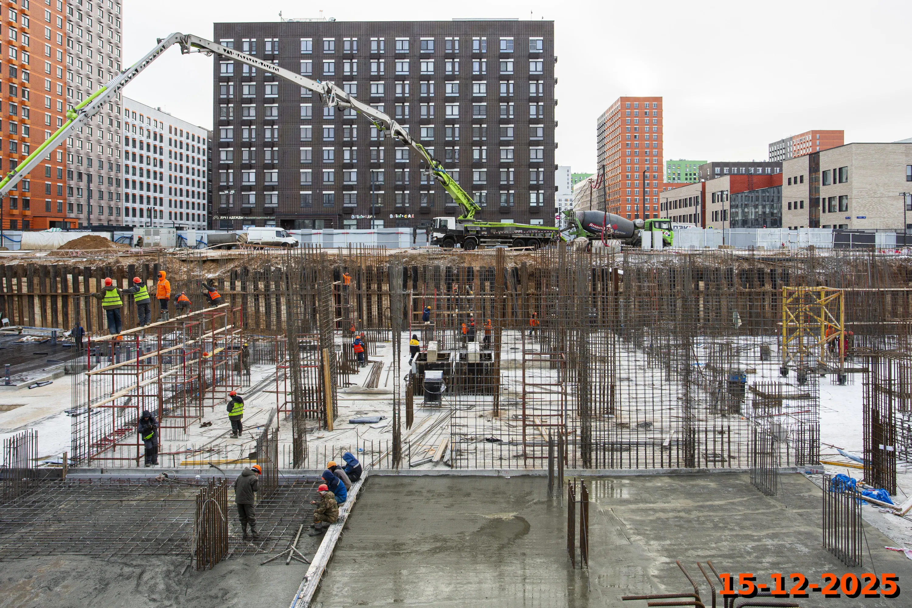 «Бунинская набережная» ход строительства