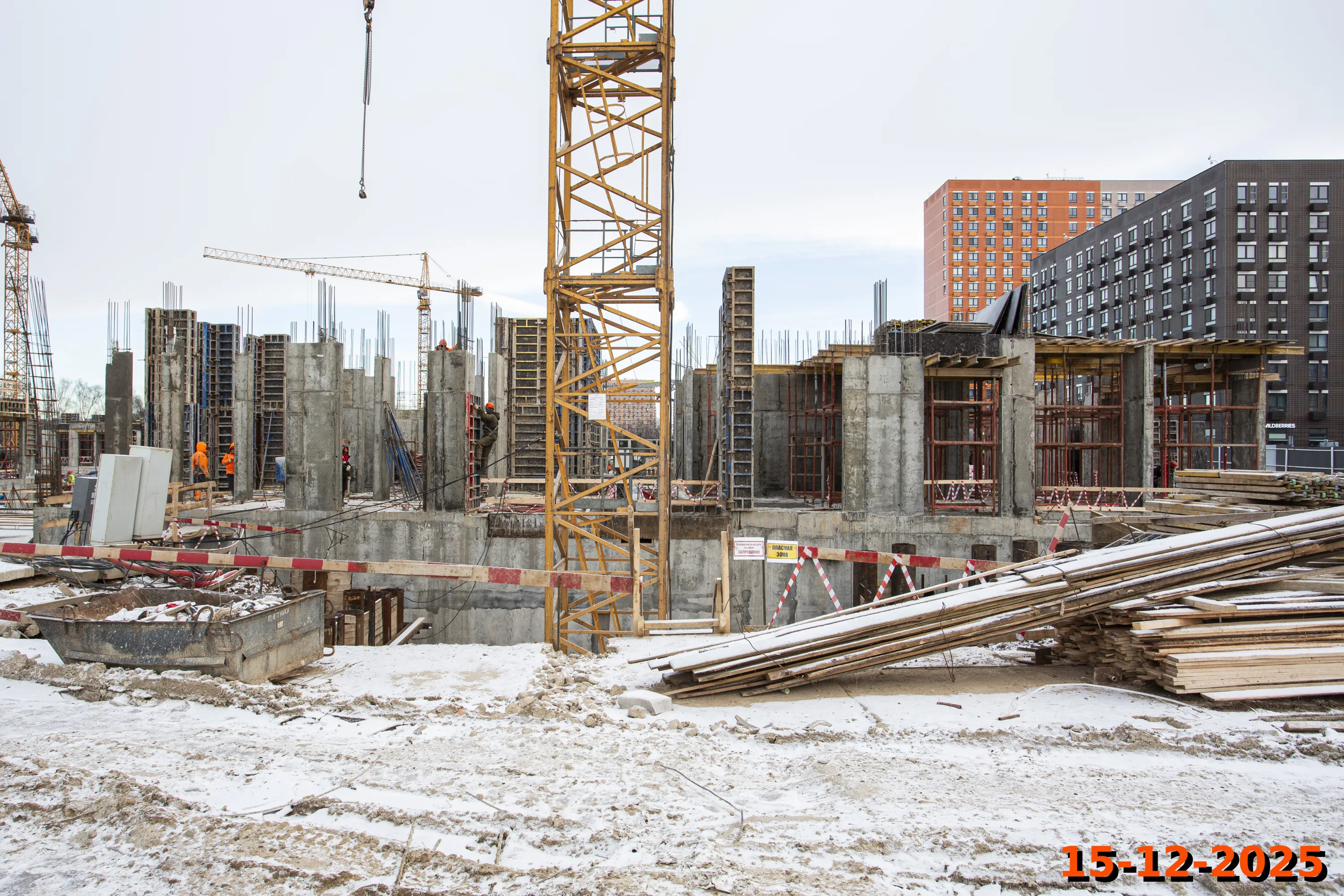 «Бунинская набережная» ход строительства