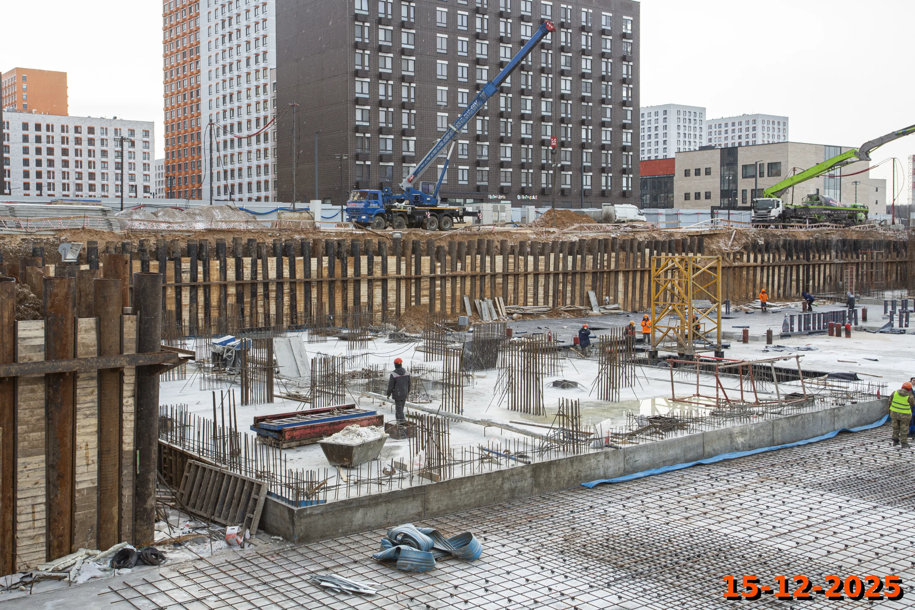 «Бунинская набережная» ход строительства