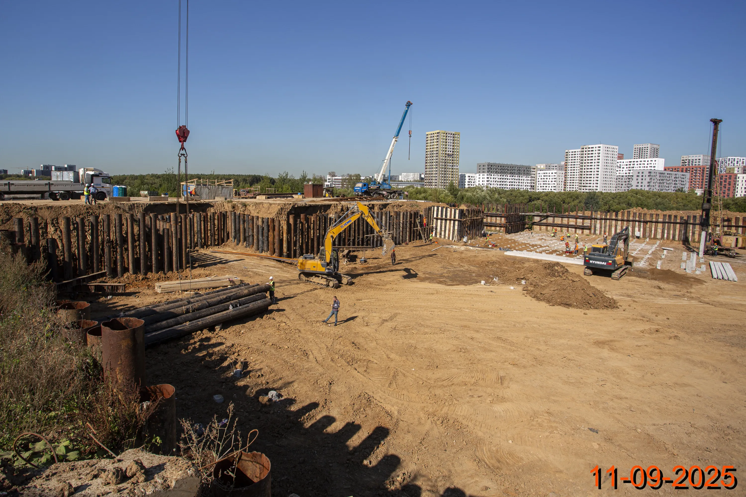 «Бунинская набережная» ход строительства