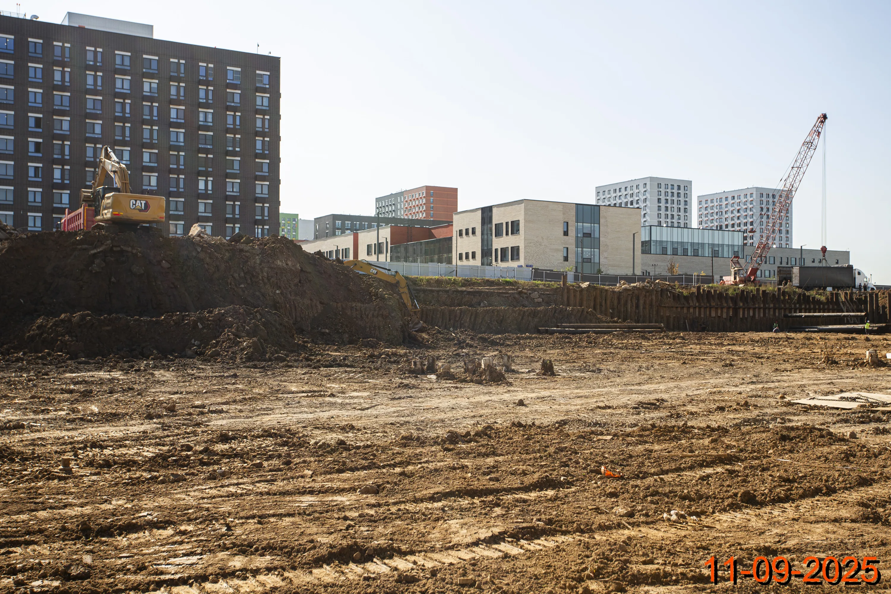 «Бунинская набережная» ход строительства