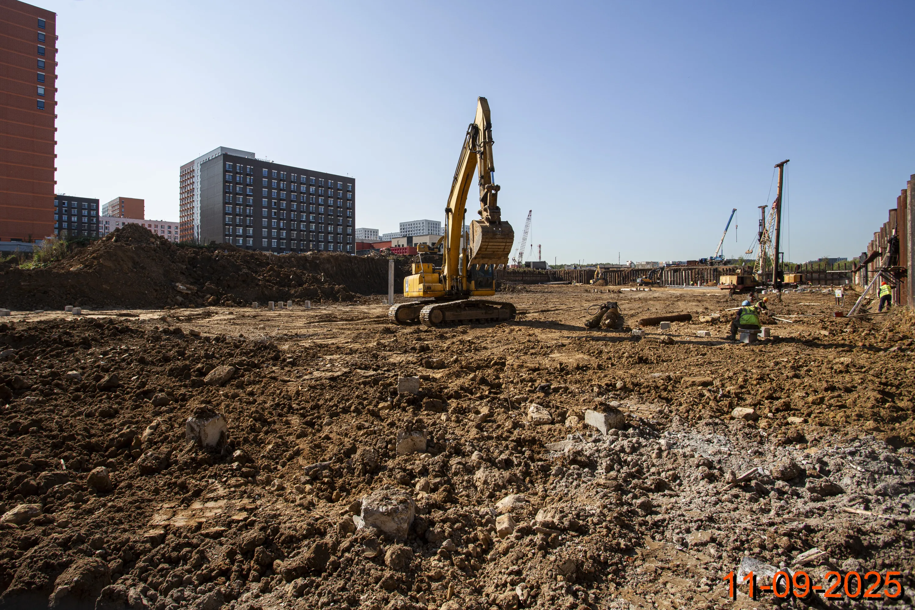 «Бунинская набережная» ход строительства