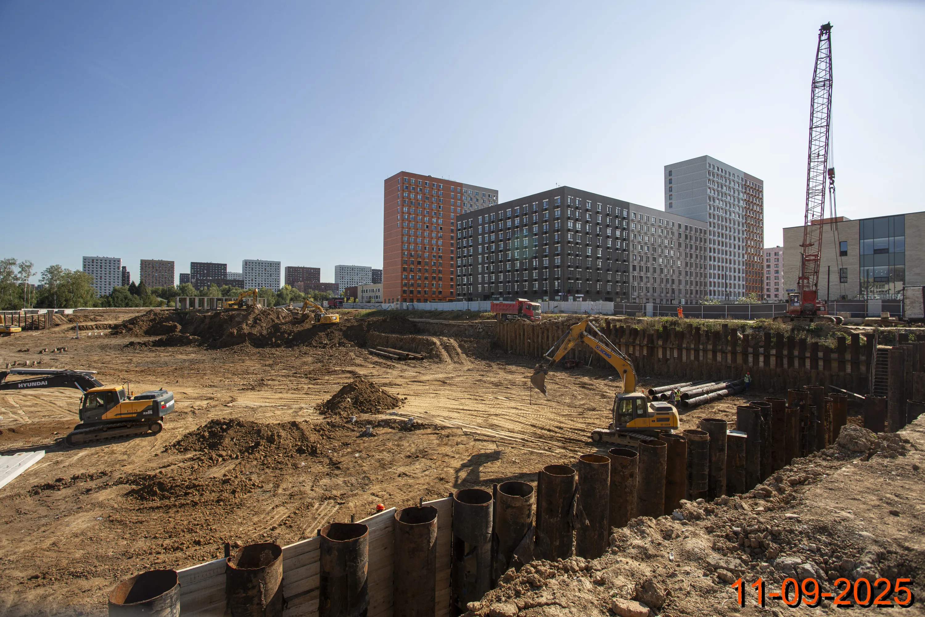 «Бунинская набережная» ход строительства