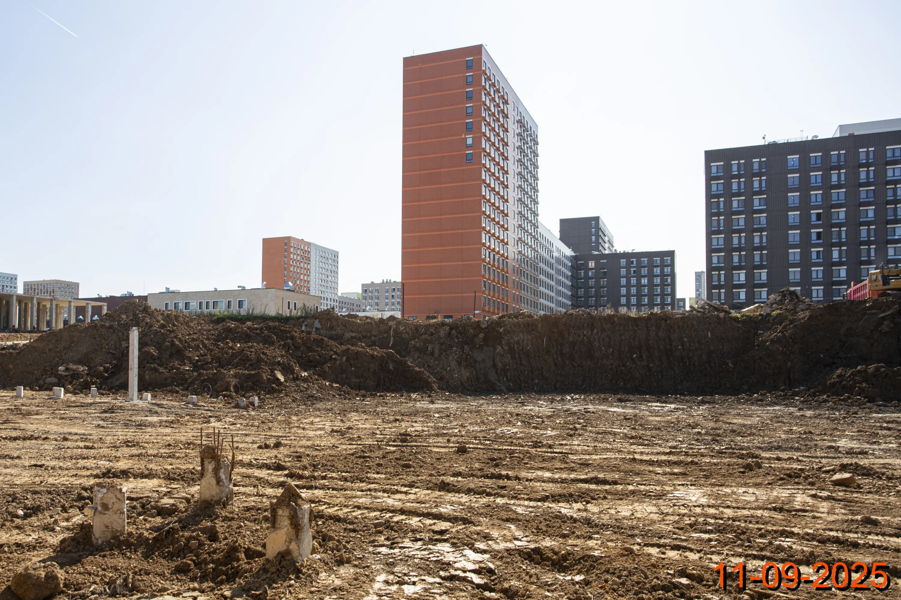 «Бунинская набережная» ход строительства