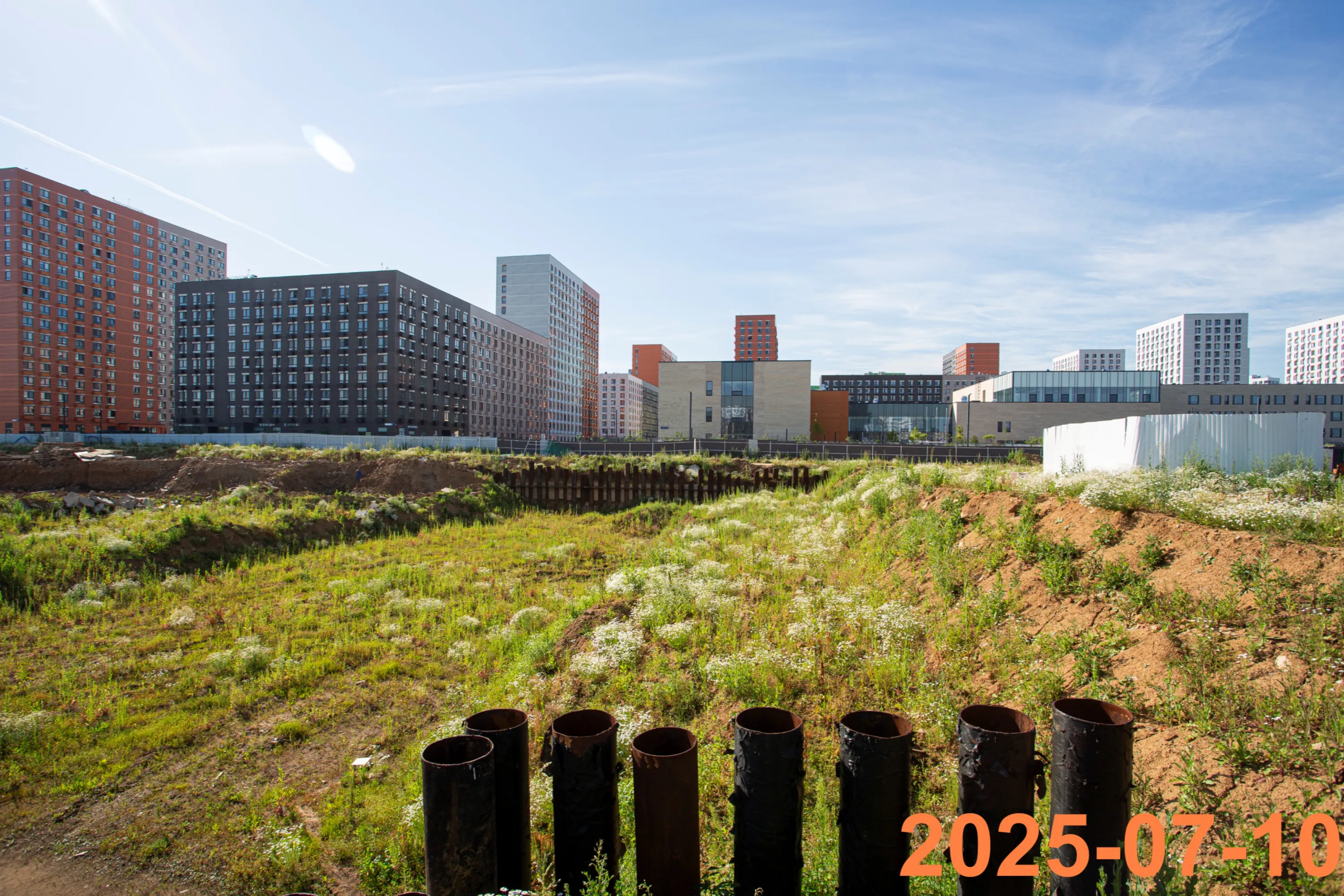 «Бунинская набережная» ход строительства