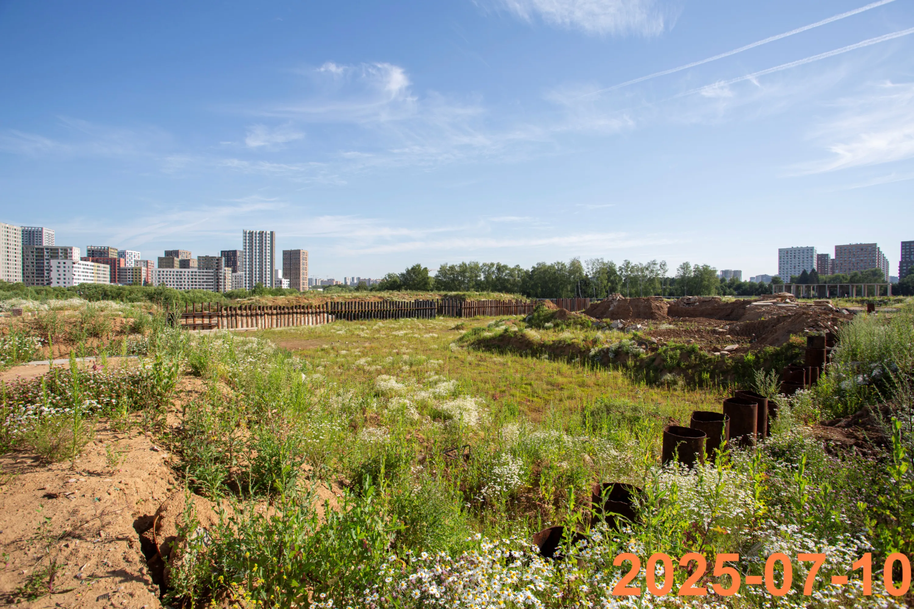 «Бунинская набережная» ход строительства