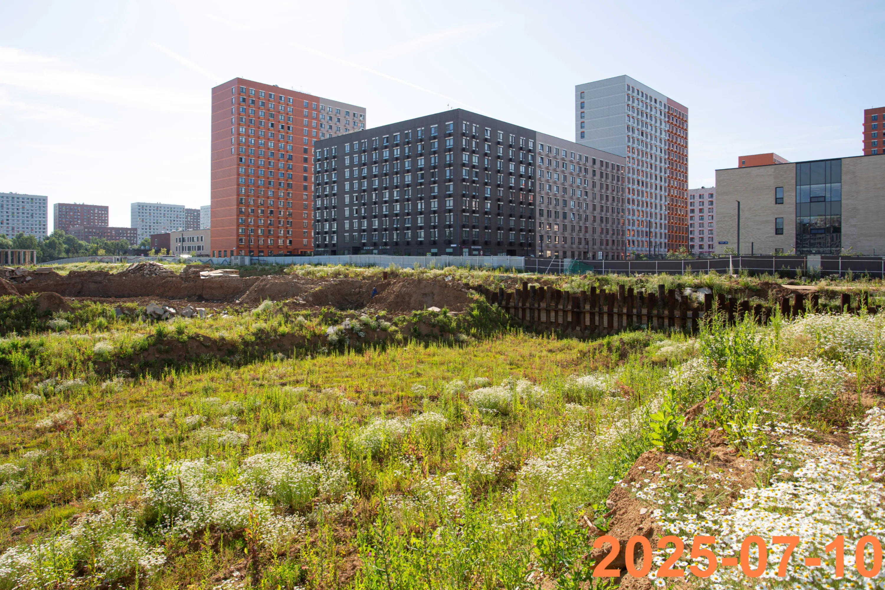 «Бунинская набережная» ход строительства