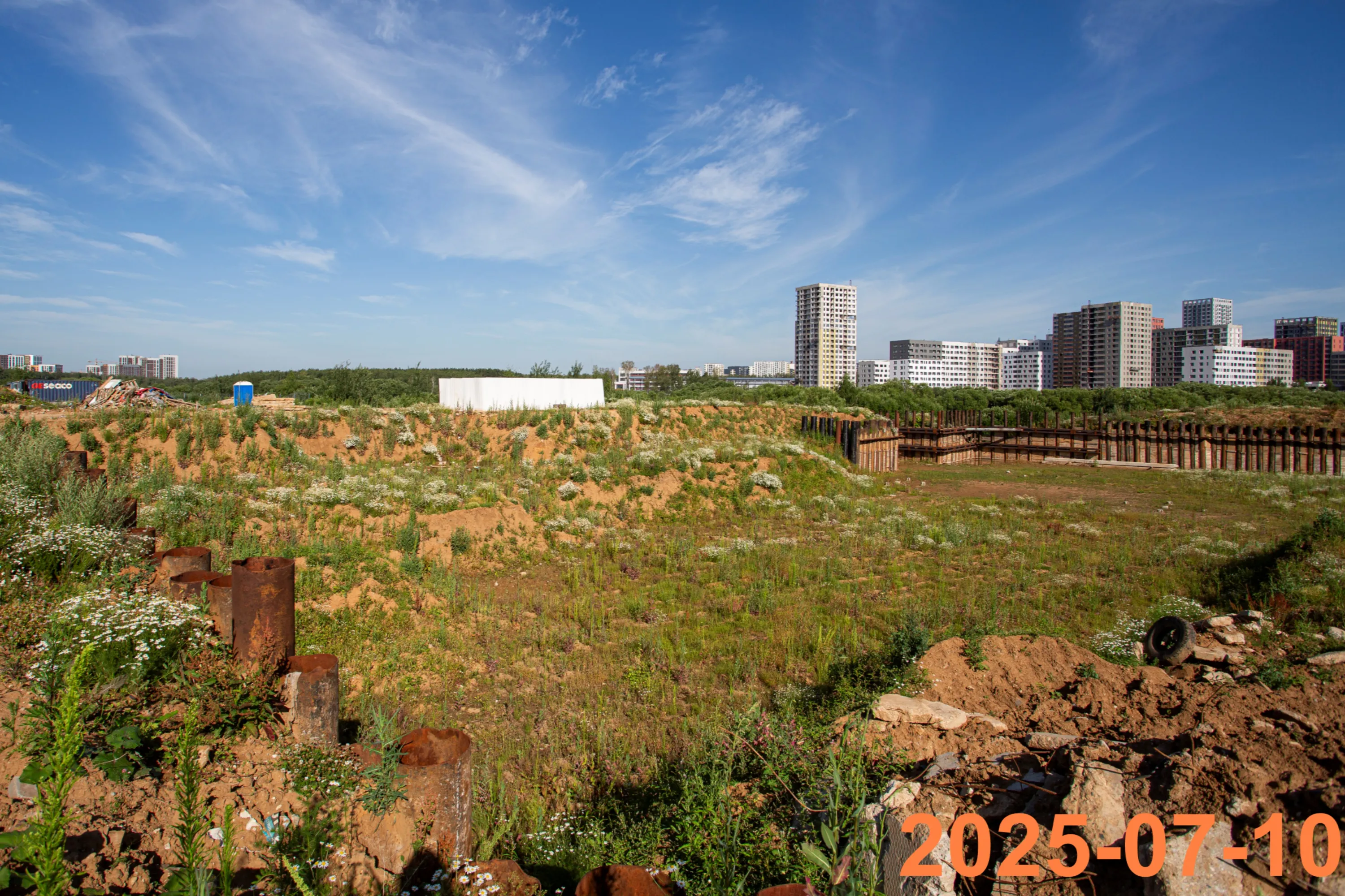 «Бунинская набережная» ход строительства