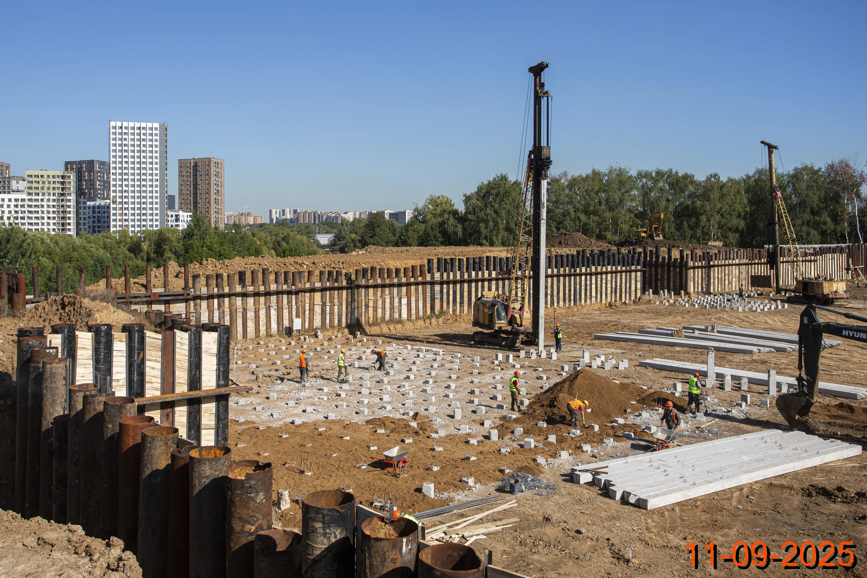 «Бунинская набережная» ход строительства