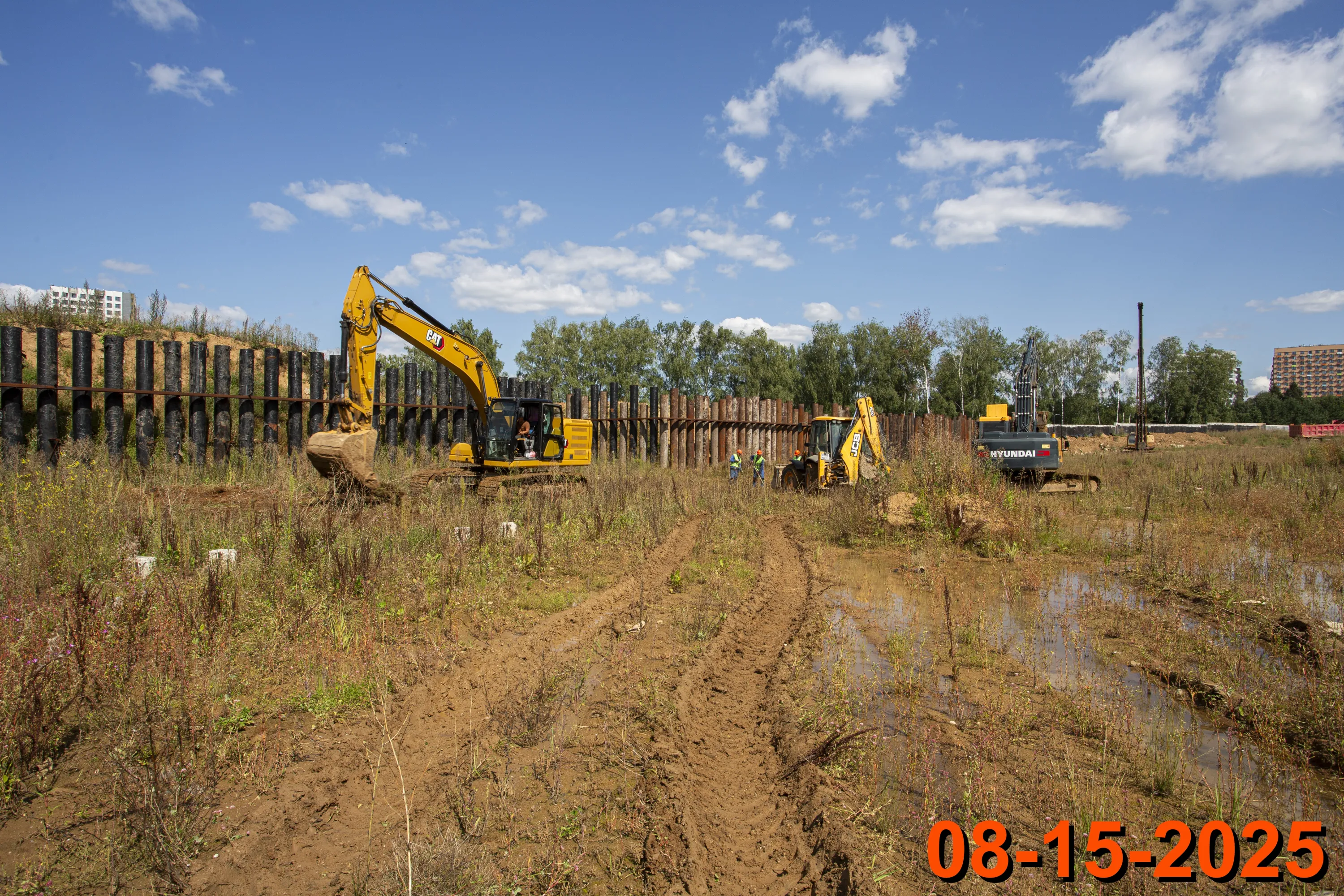 «Бунинская набережная» ход строительства