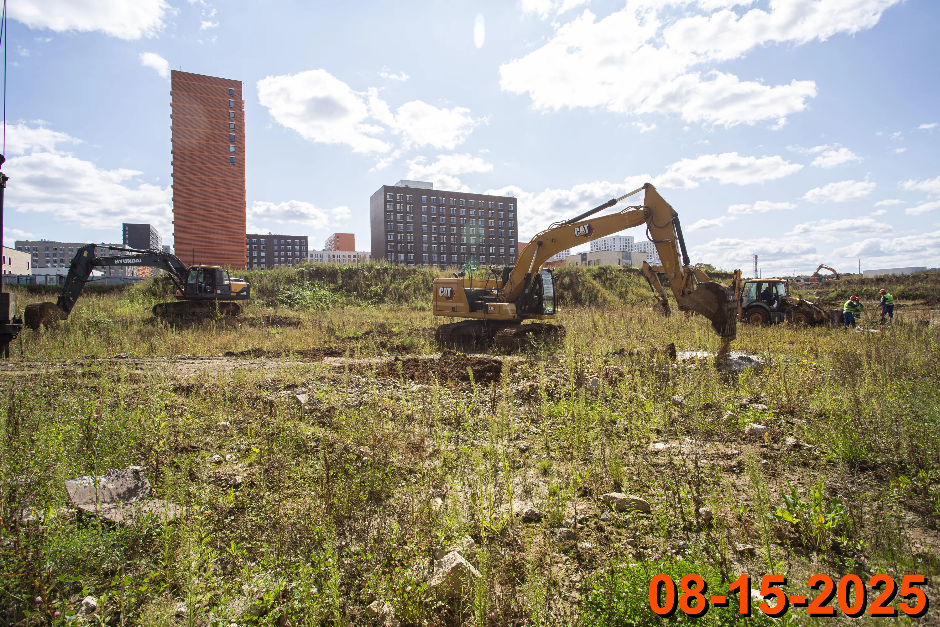 «Бунинская набережная» ход строительства