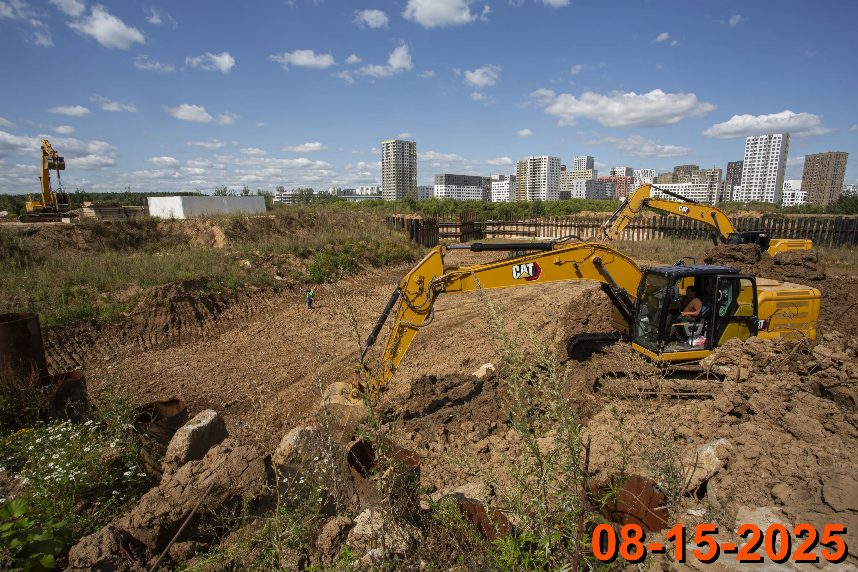 «Бунинская набережная» ход строительства