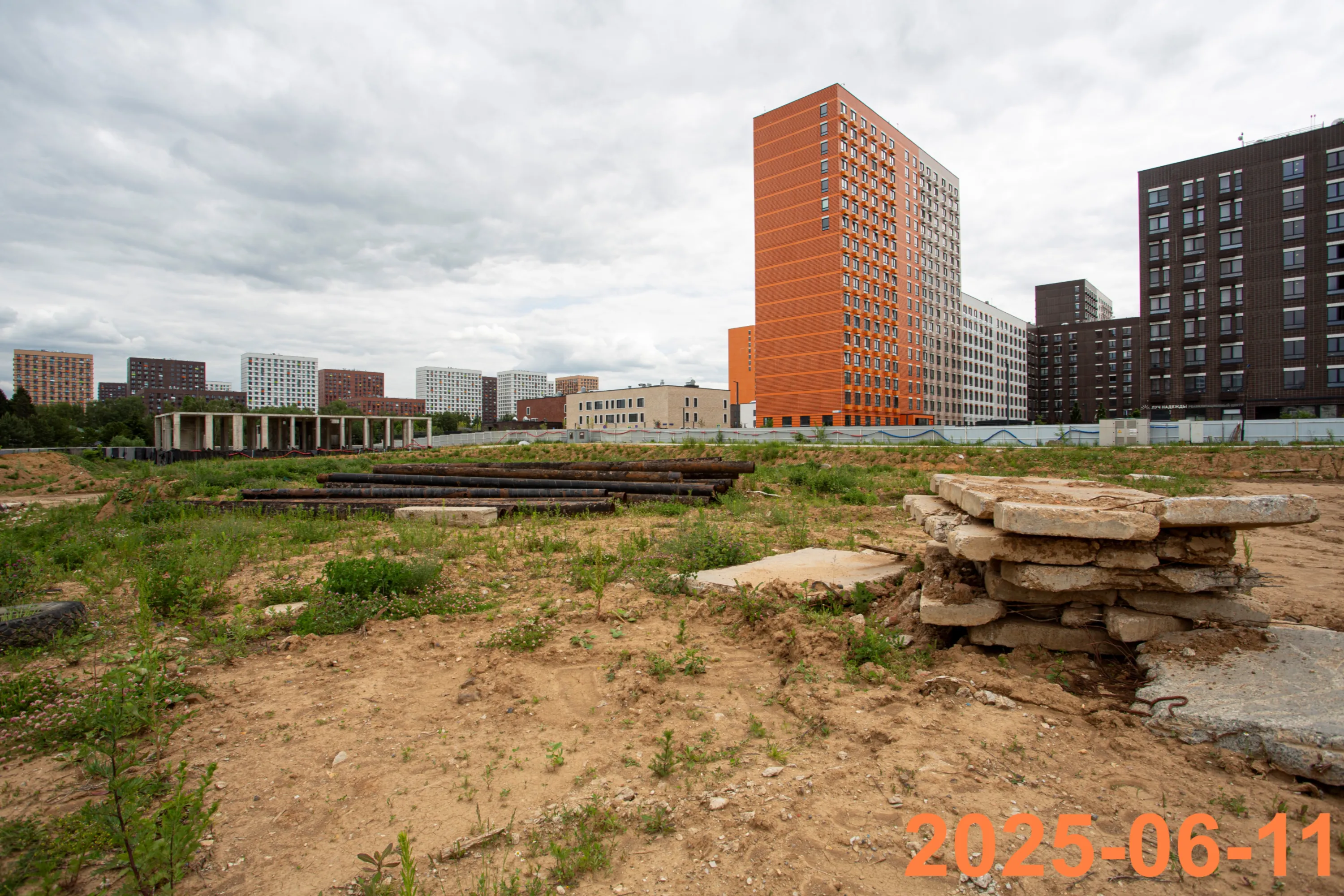 «Бунинская набережная» ход строительства