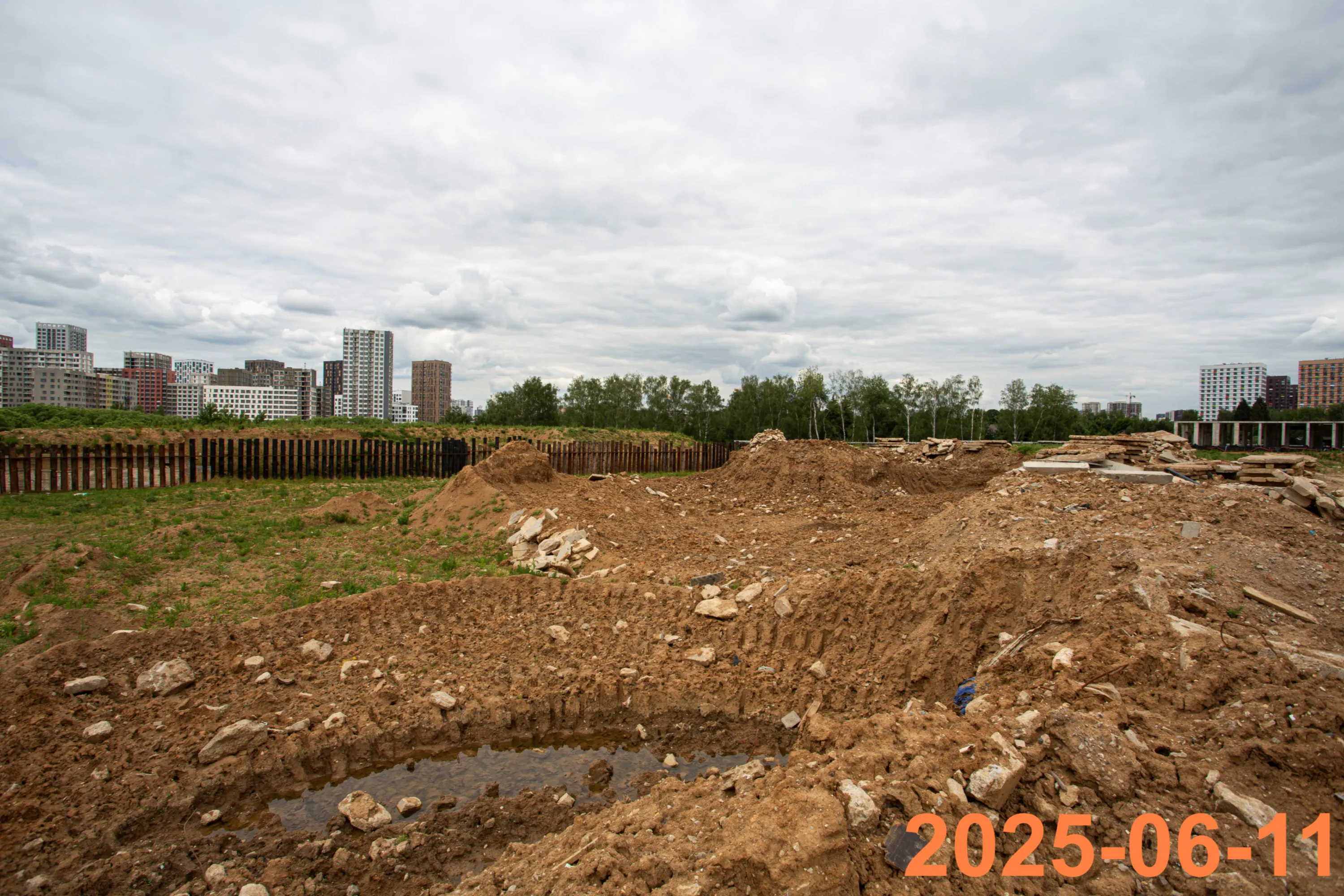 «Бунинская набережная» ход строительства