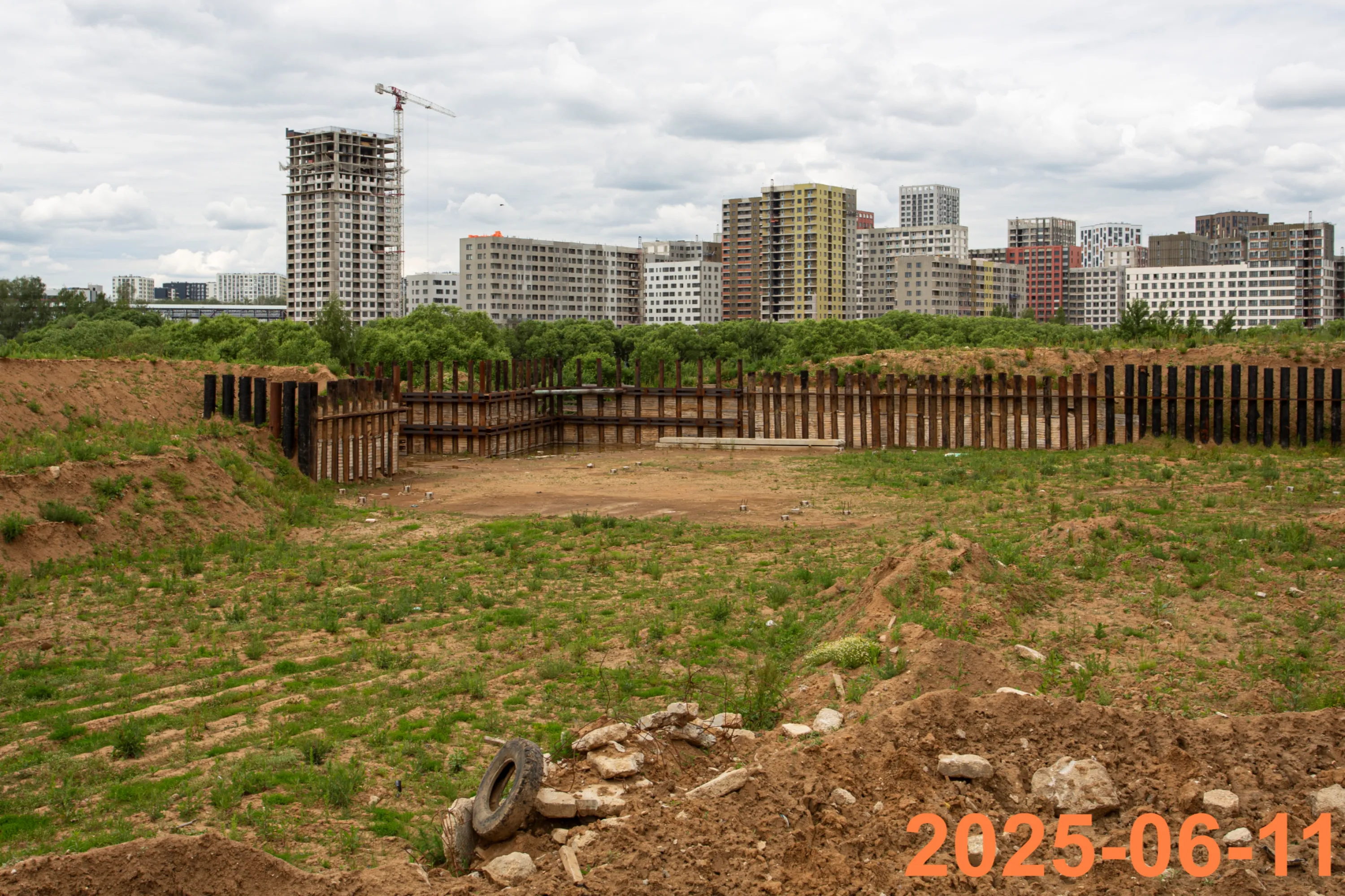 «Бунинская набережная» ход строительства