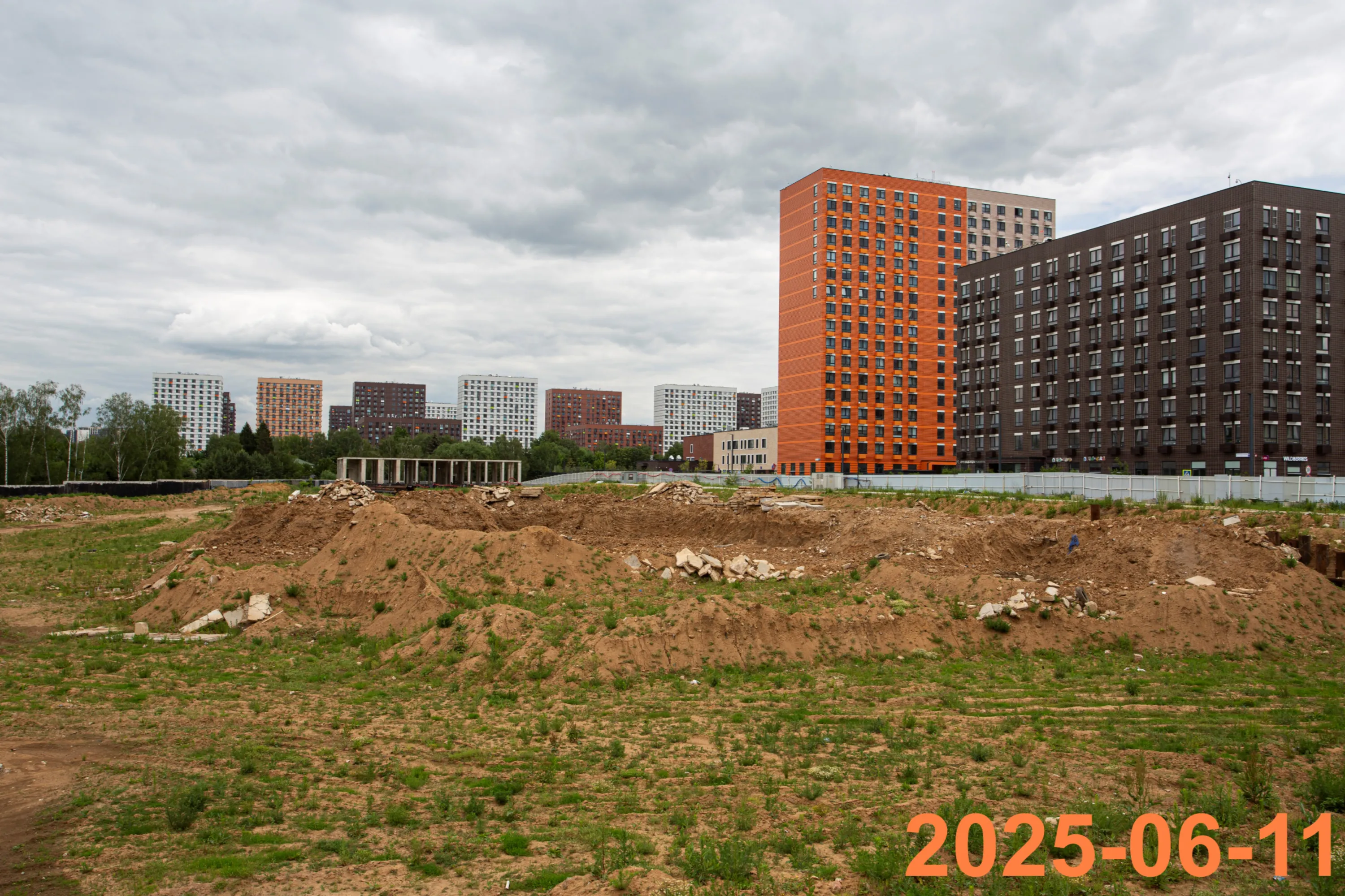 «Бунинская набережная» ход строительства